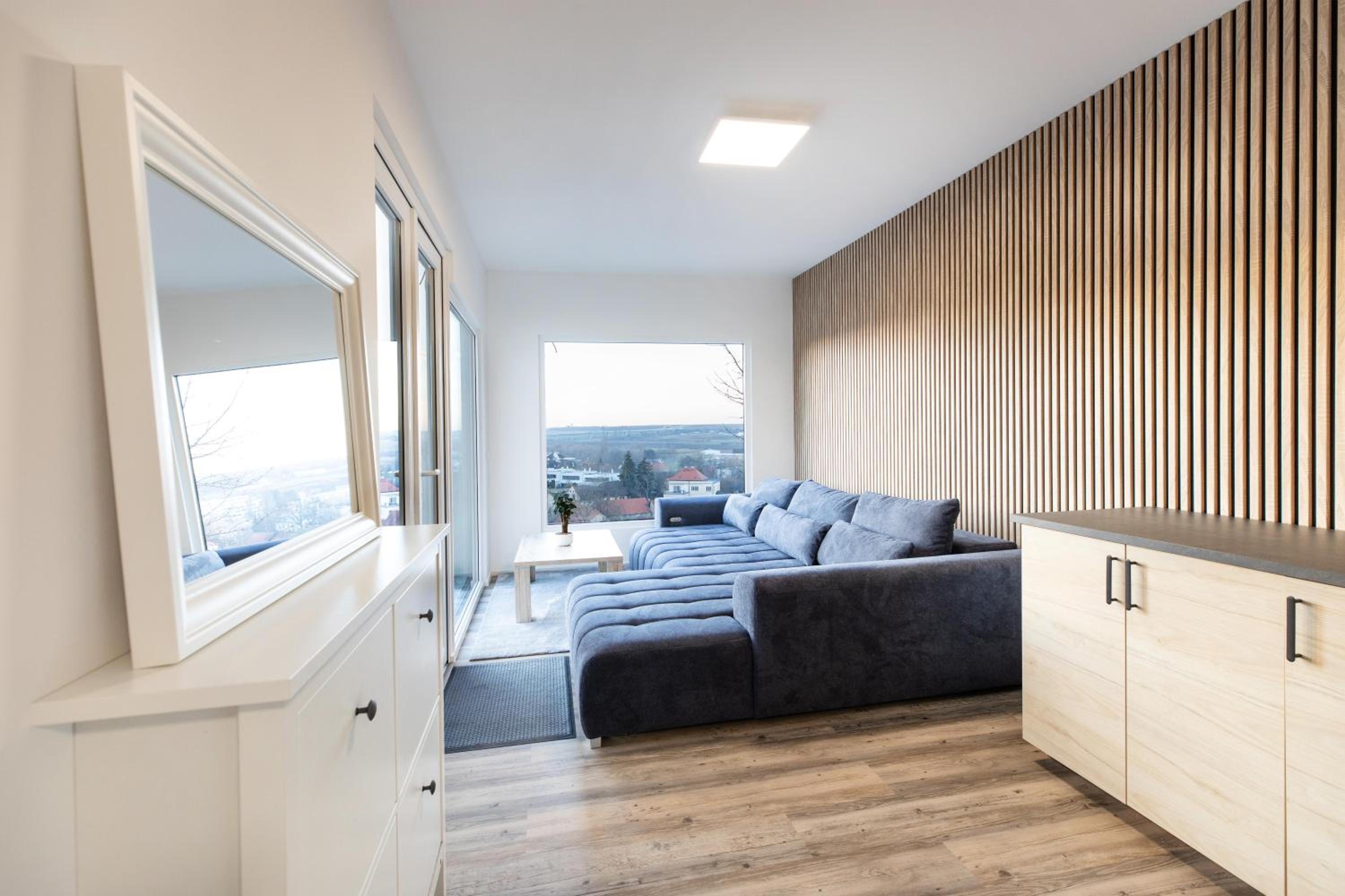 Deluxe One-Bedroom Apartment With Garden View