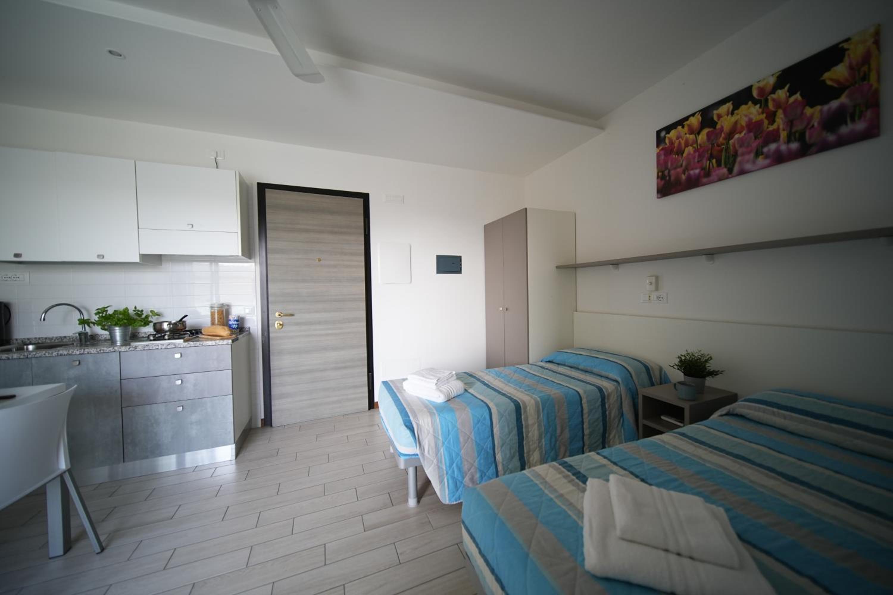 Studio with Balcony