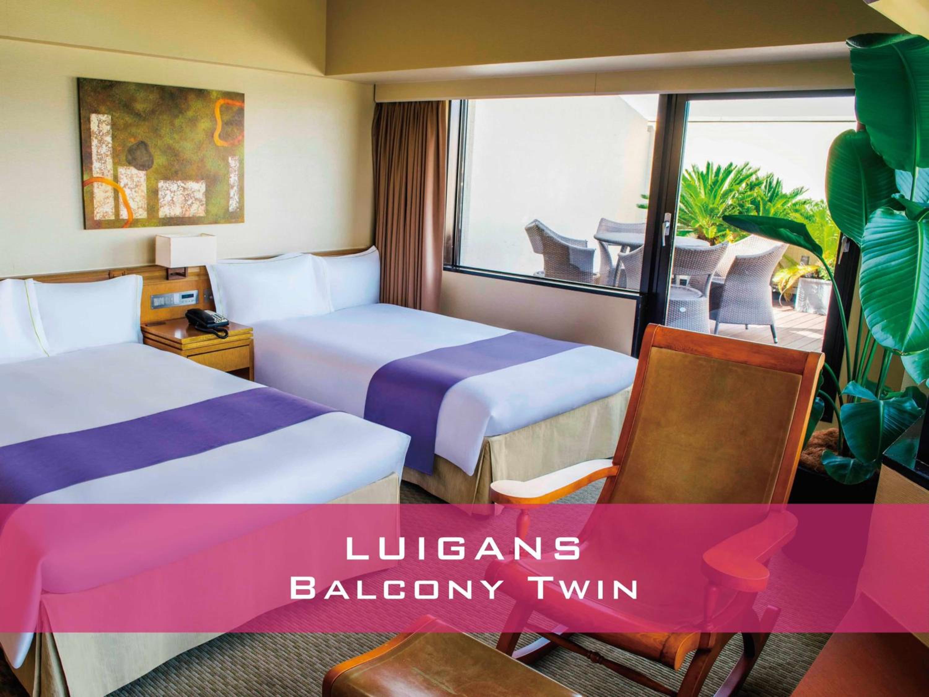 Luigans Twin Room with Balcony - 7th Floor - Photo 2
