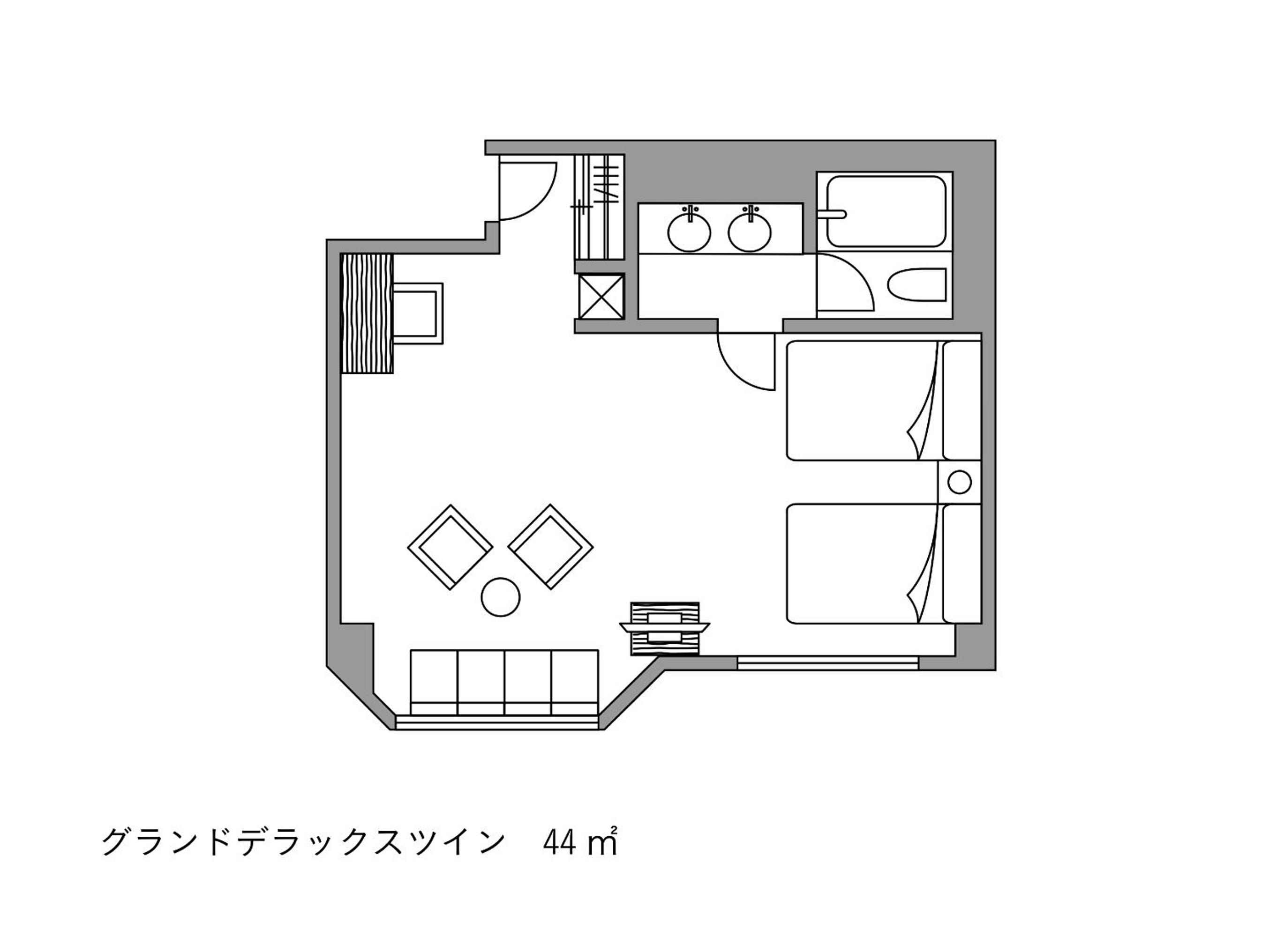 Grand Deluxe Twin Room - 5-6 Floor - Photo 4