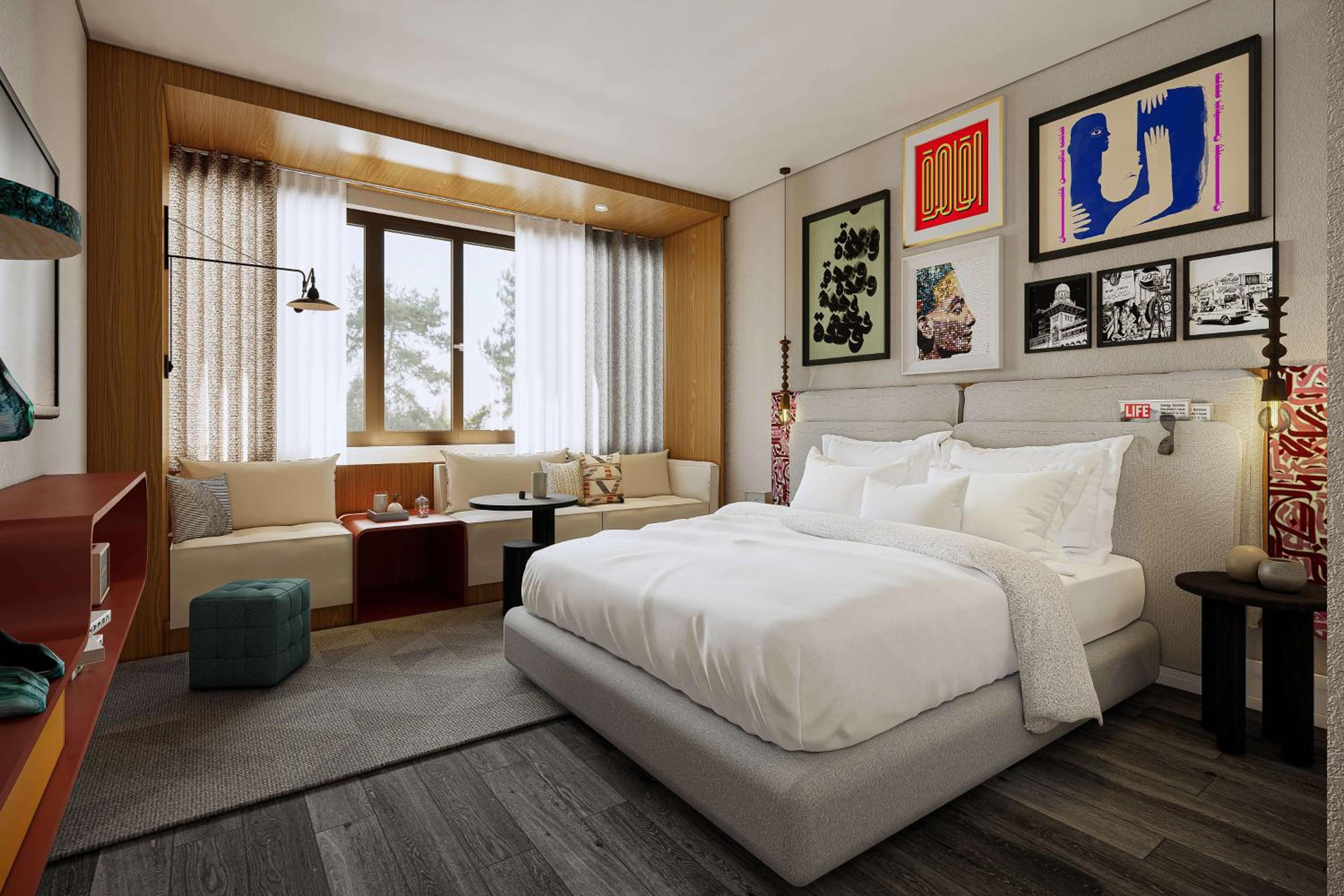 King Loft Suite with Balcony