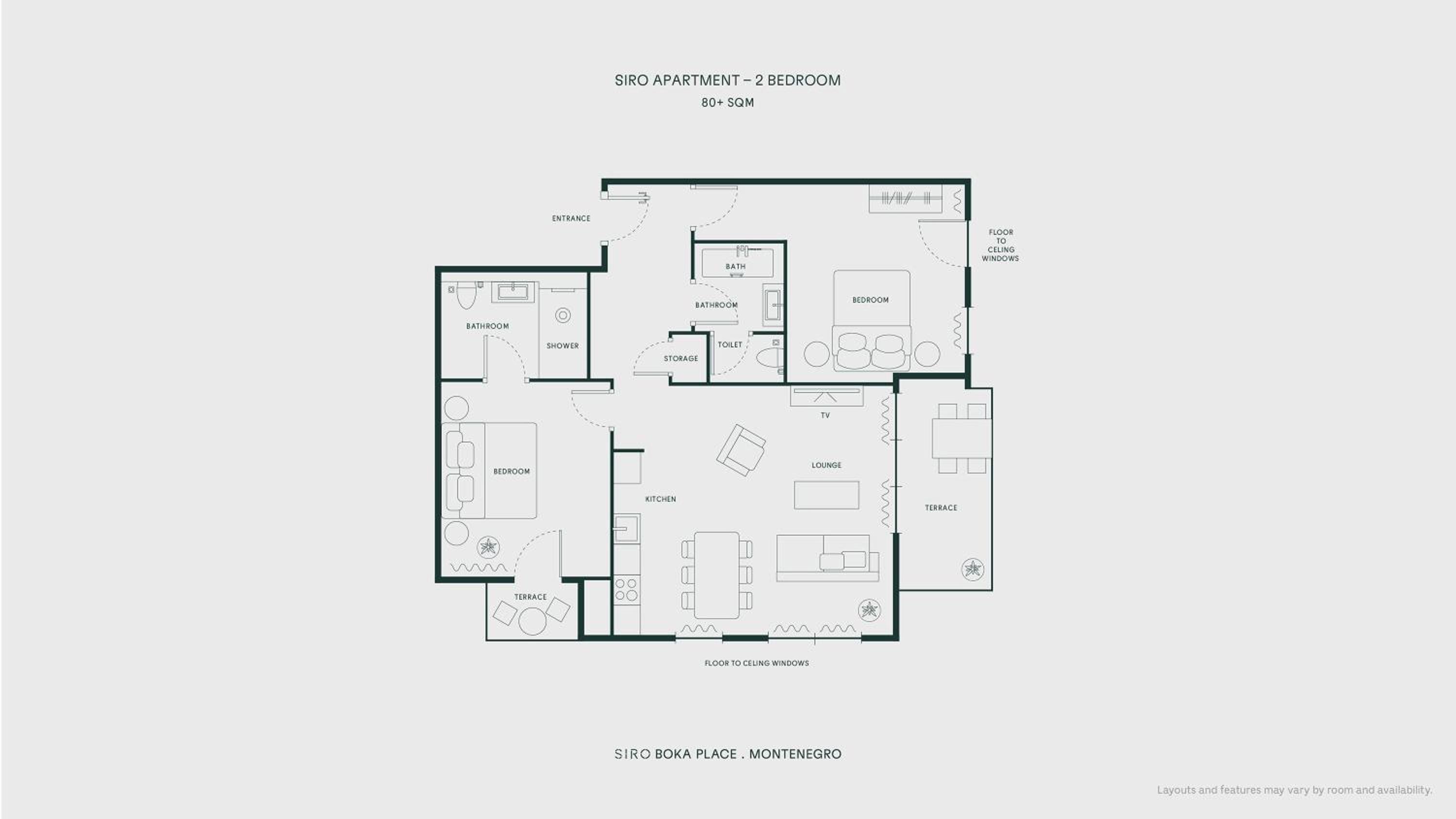SIRO Apartment - 2 Bedroom Bay View