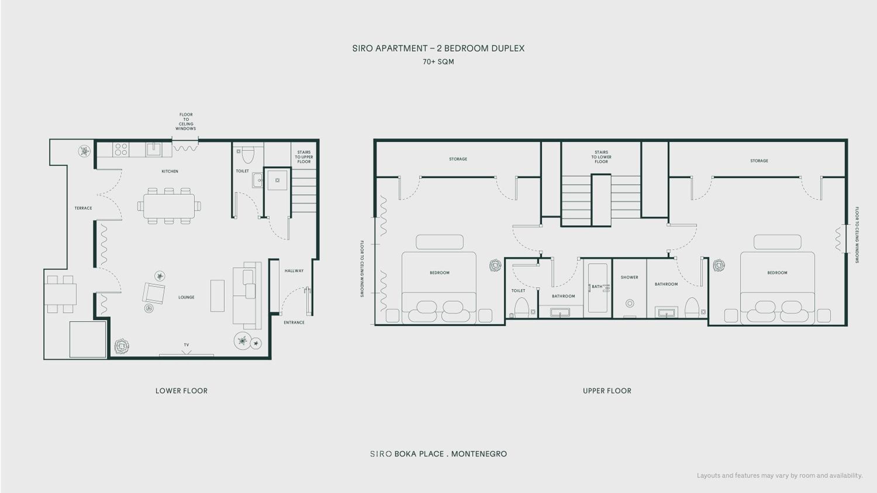 SIRO Apartment - 2 Bedroom Duplex