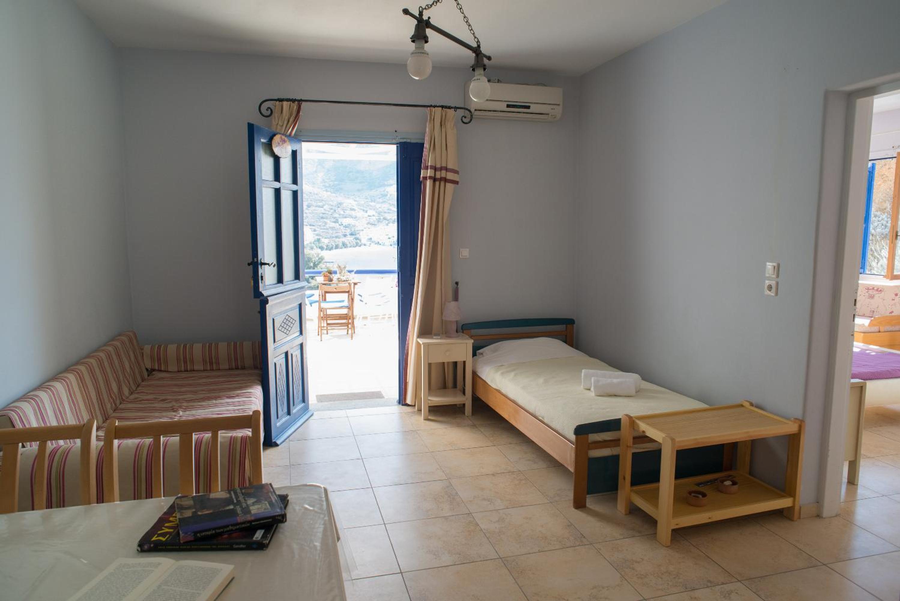 Apartamento de una habitación con vista al mar