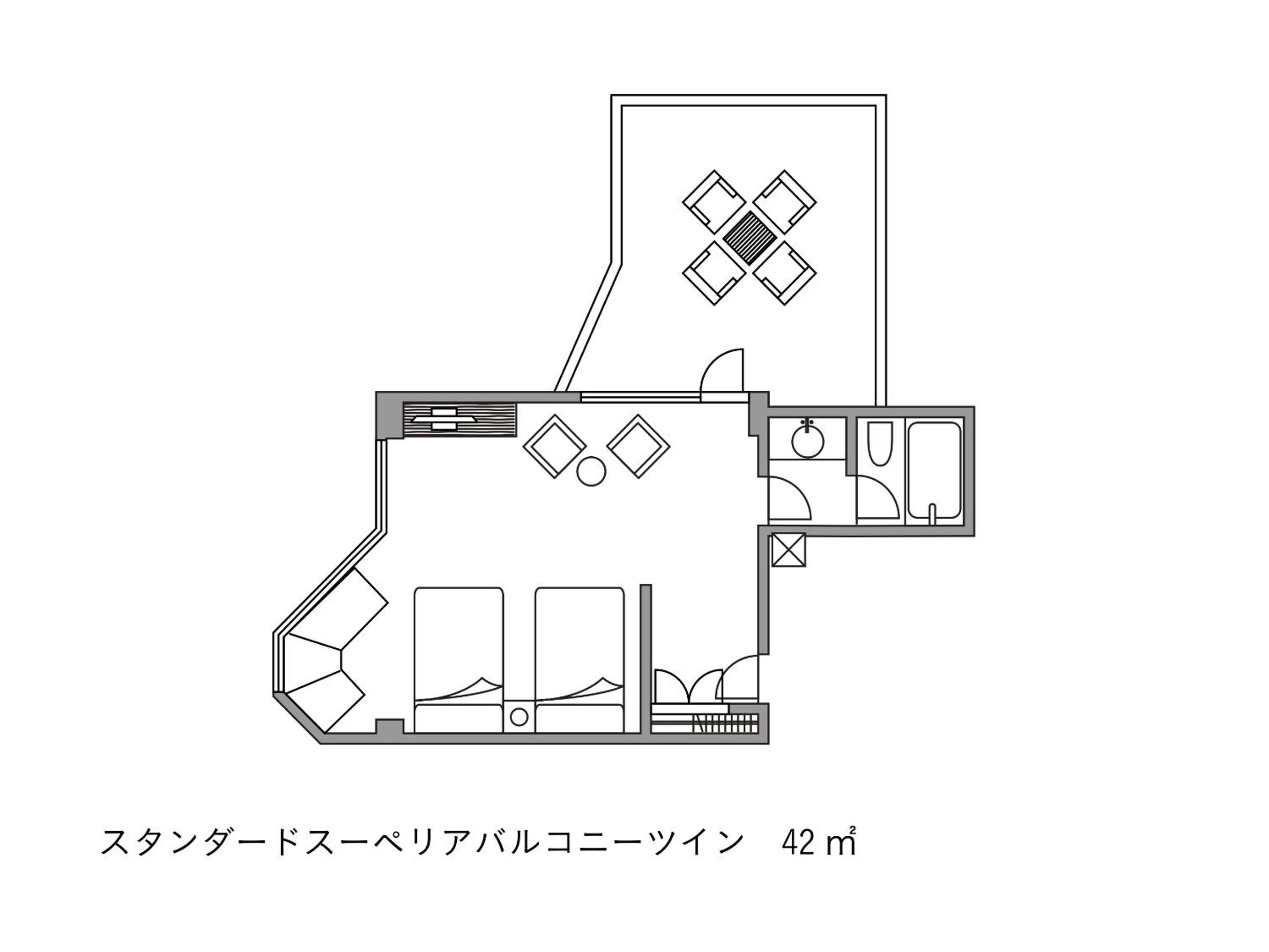 Standard Twin Room With Balcony - 3rd Floor - Photo 3