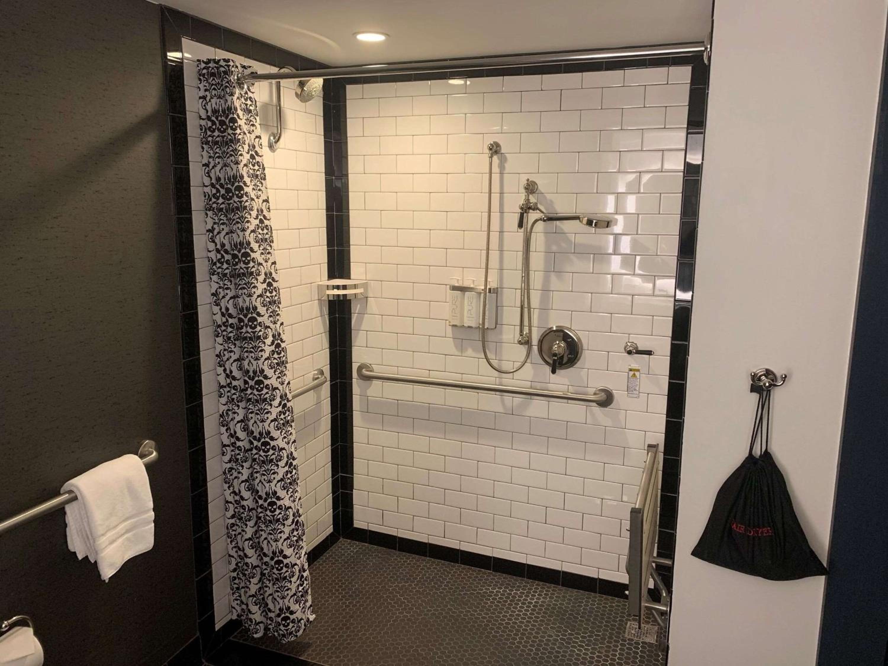 Suite, 1 King Bed, Two Person Sofa Bed, Mobility Accessible, Roll-In Shower, Non Smoking