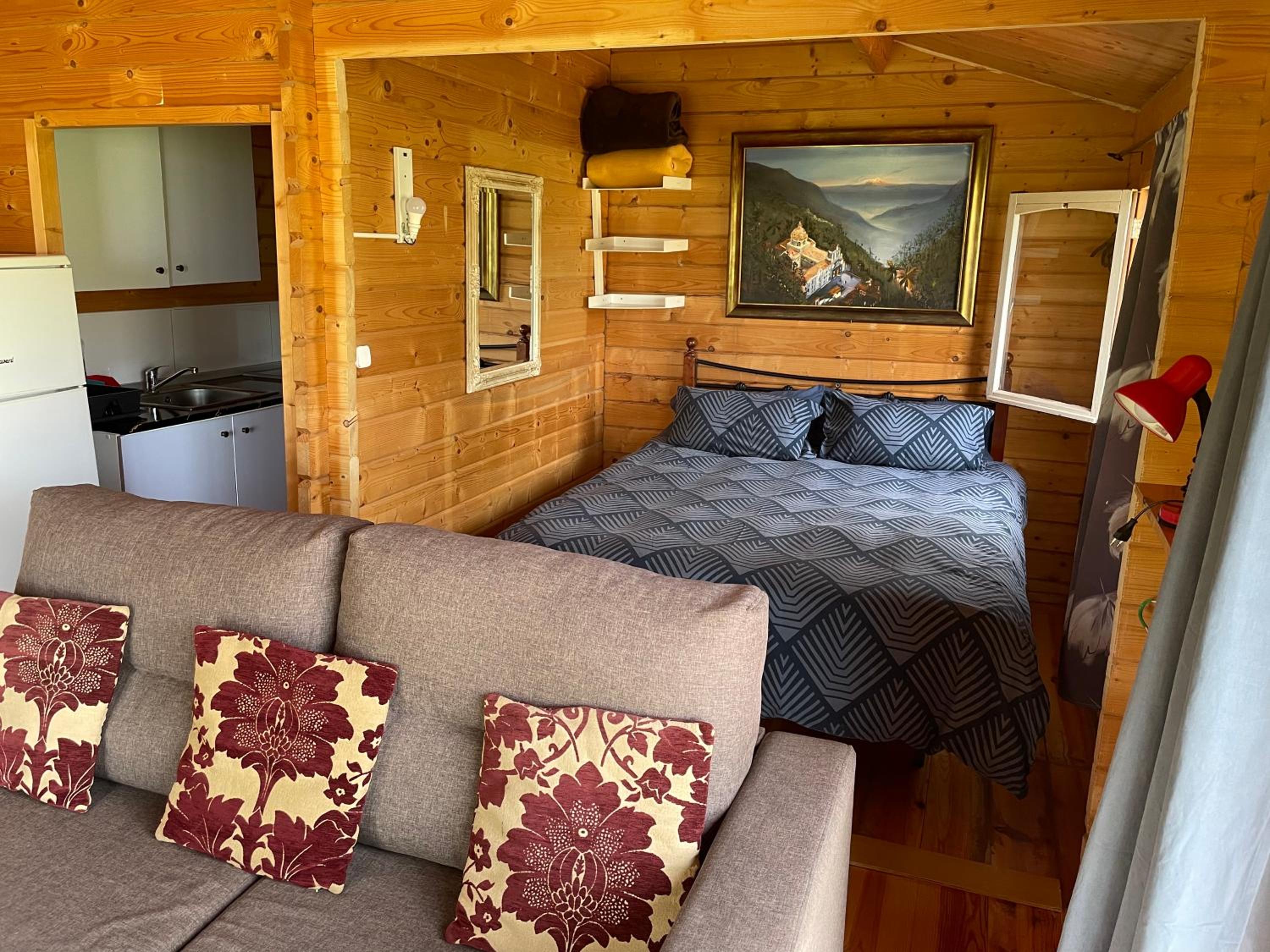 Bungalow con vista al mar