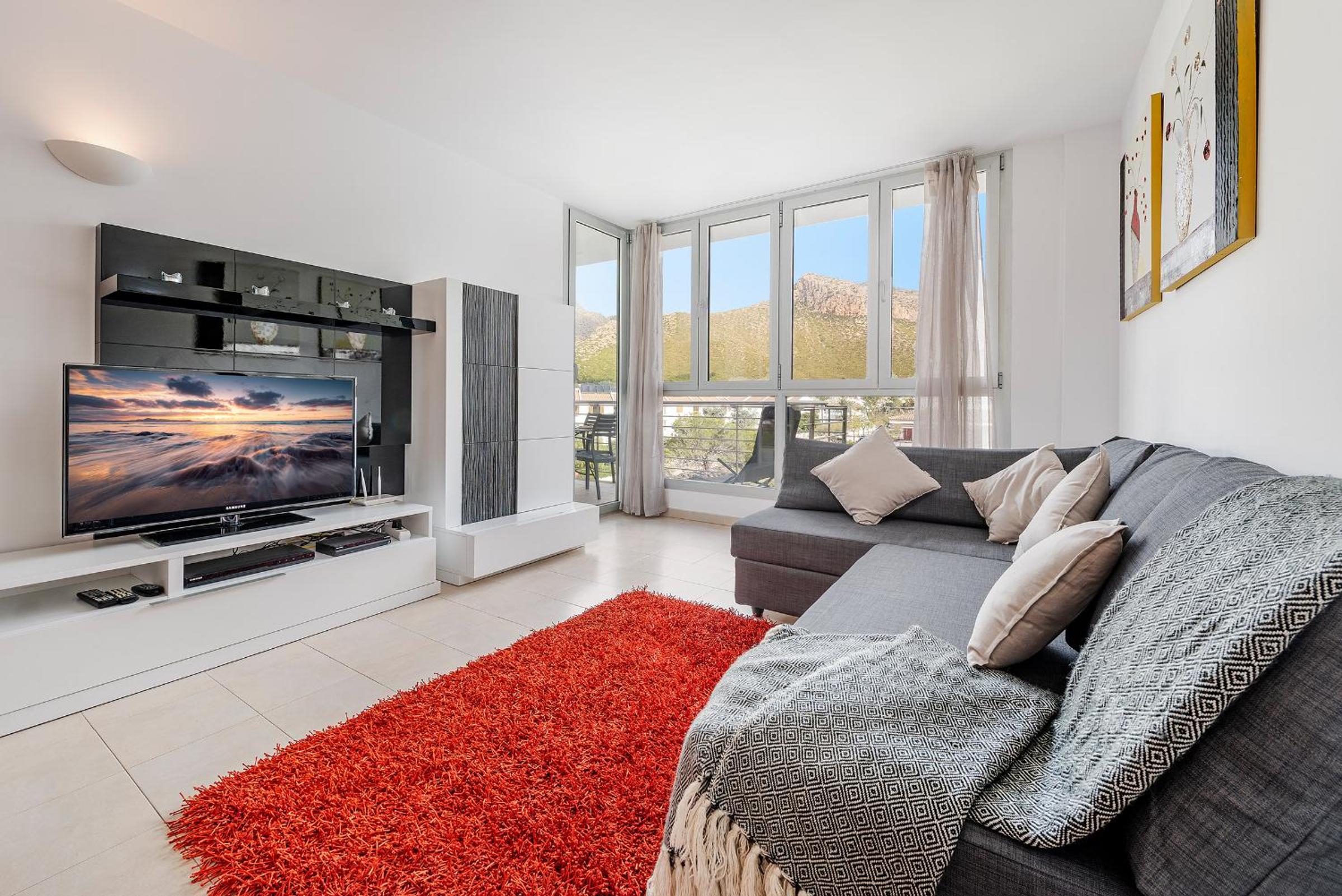 Apartamento con vista a la montaña