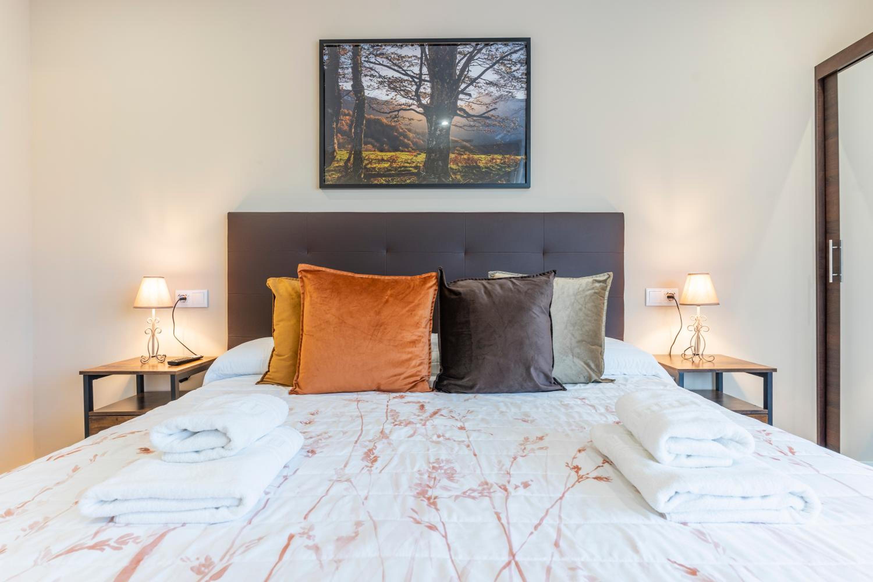 Apartamento de una habitación con jardín