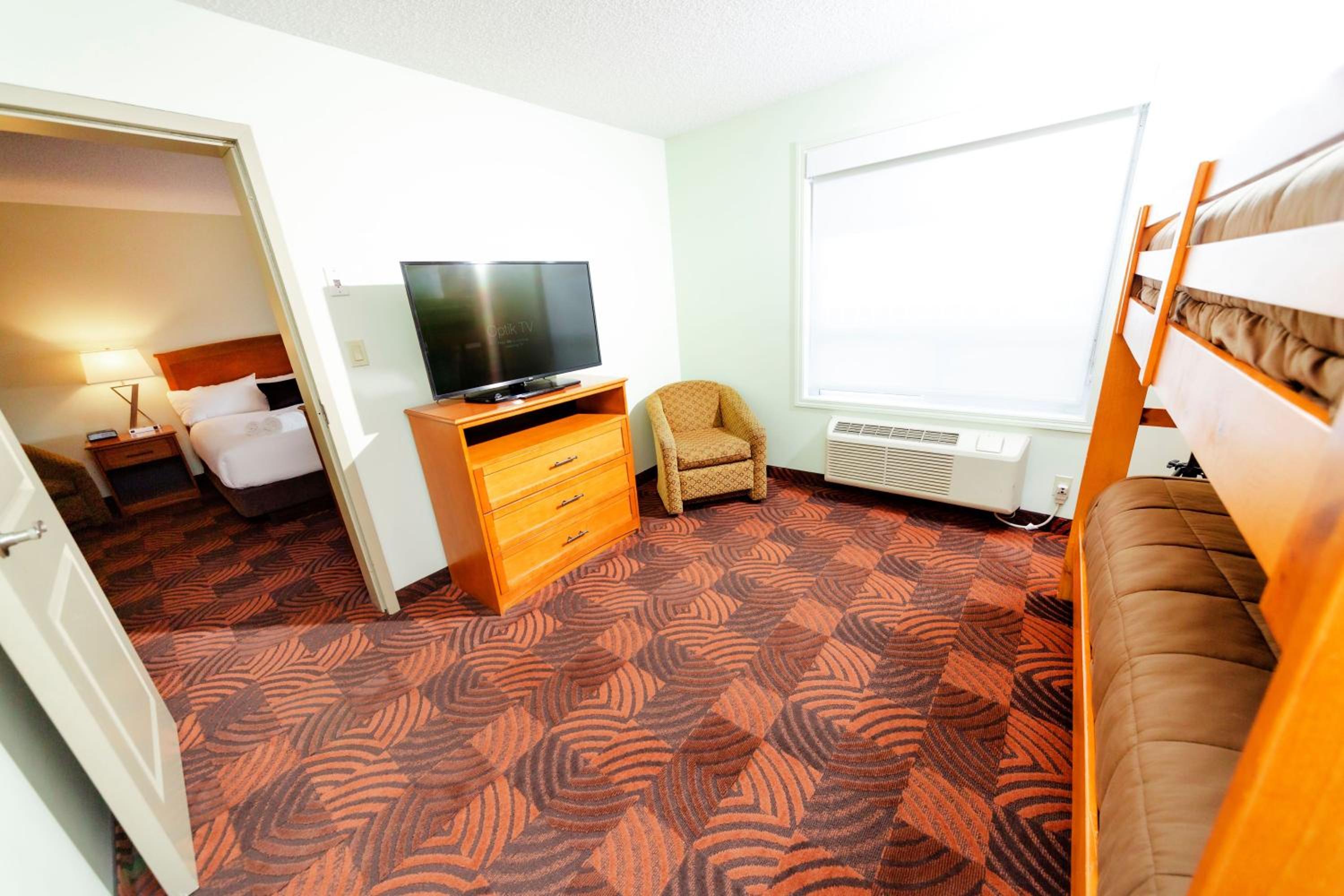 Two-Room King Suite with One King Bed and One Double Bunk Bed - Non-Smoking