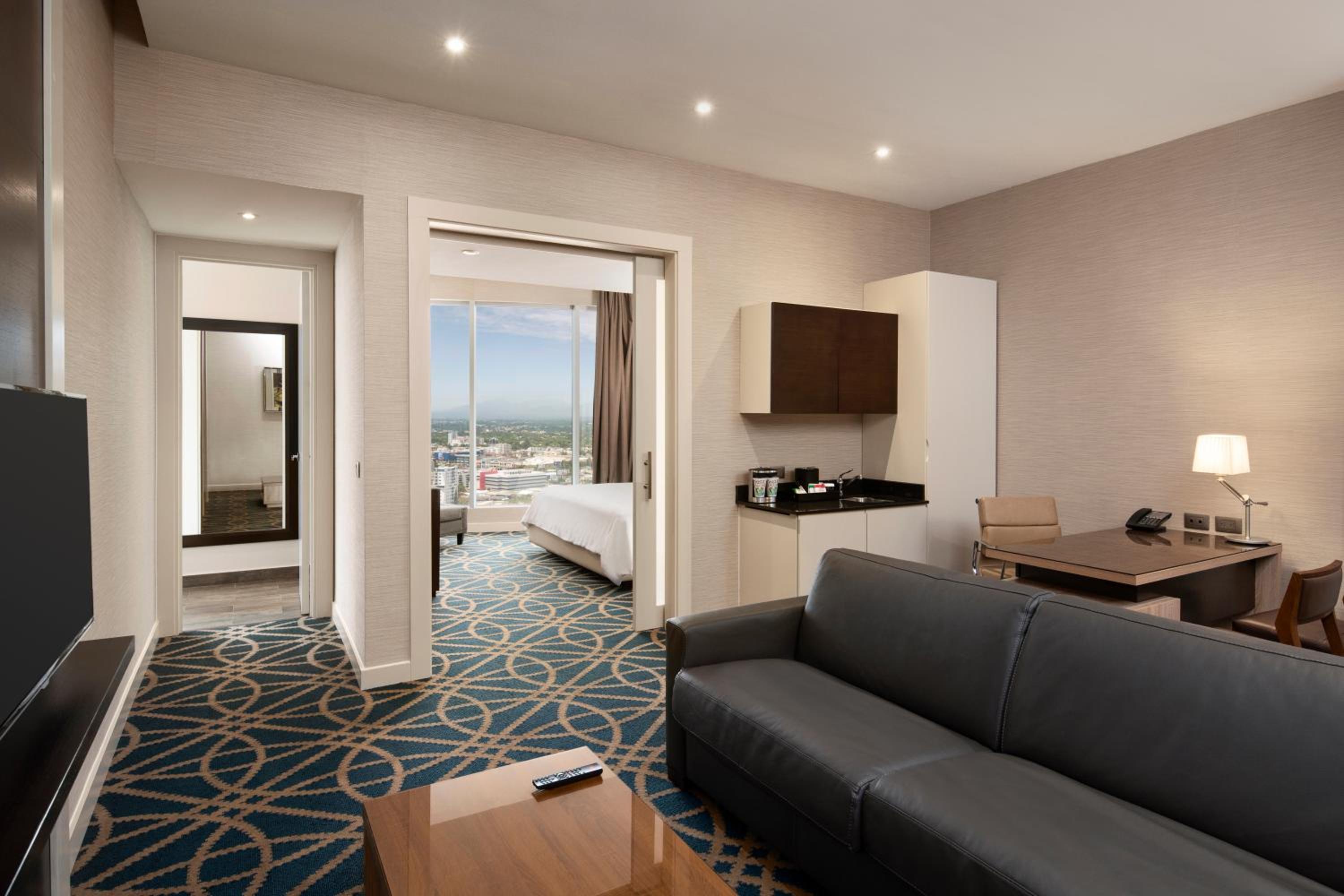 One-Bedroom Corner King Suite with City Views