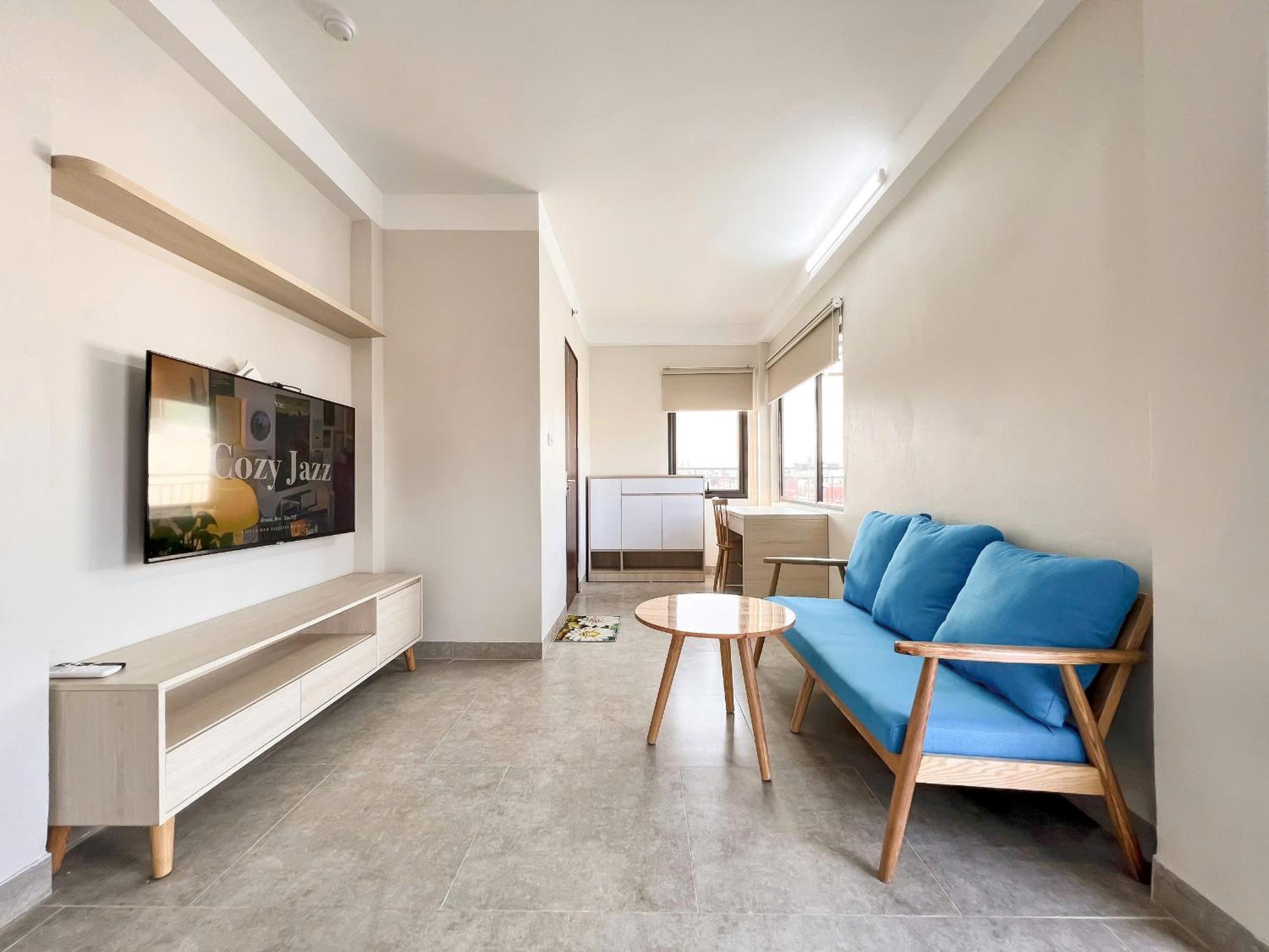 Studio with Balcony