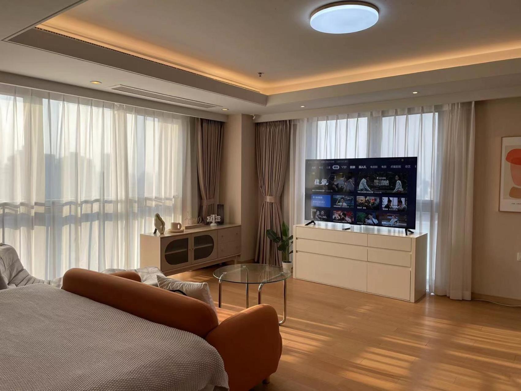 Deluxe One-Bedroom Apartment with City View