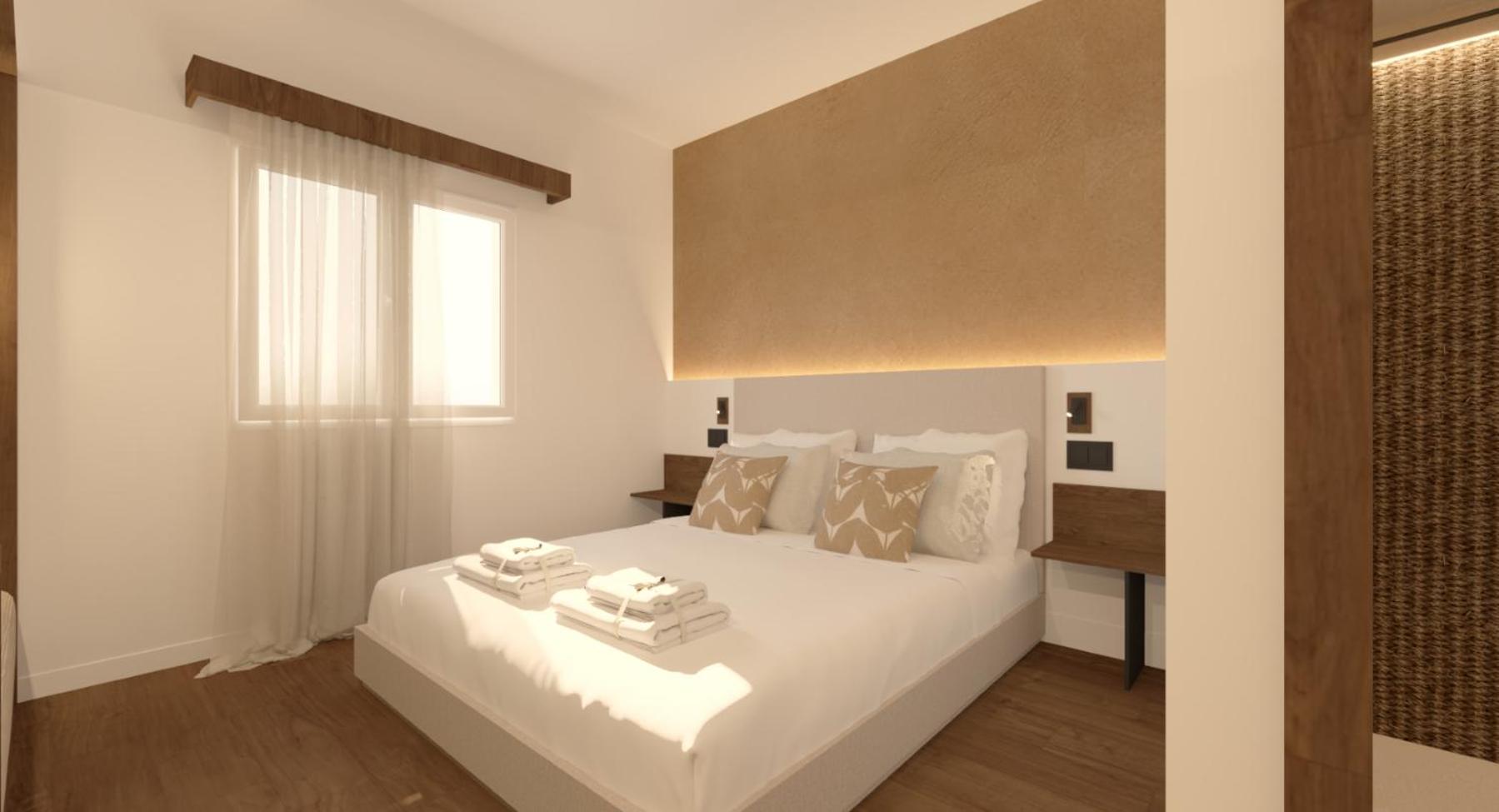 Suite con vista al jardín