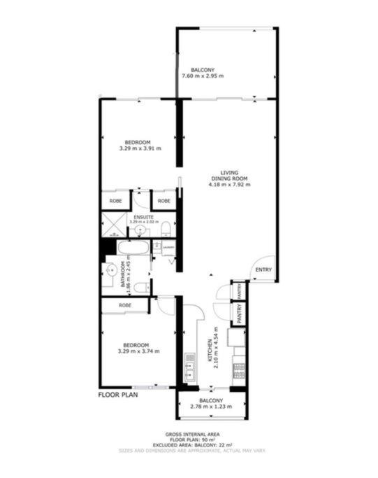 Two-Bedroom Apartment photo 3
