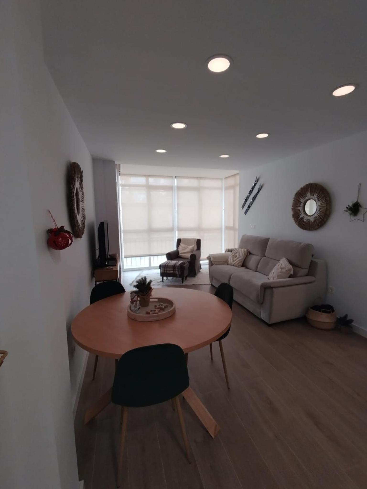 Apartamento de una habitación con vista.
