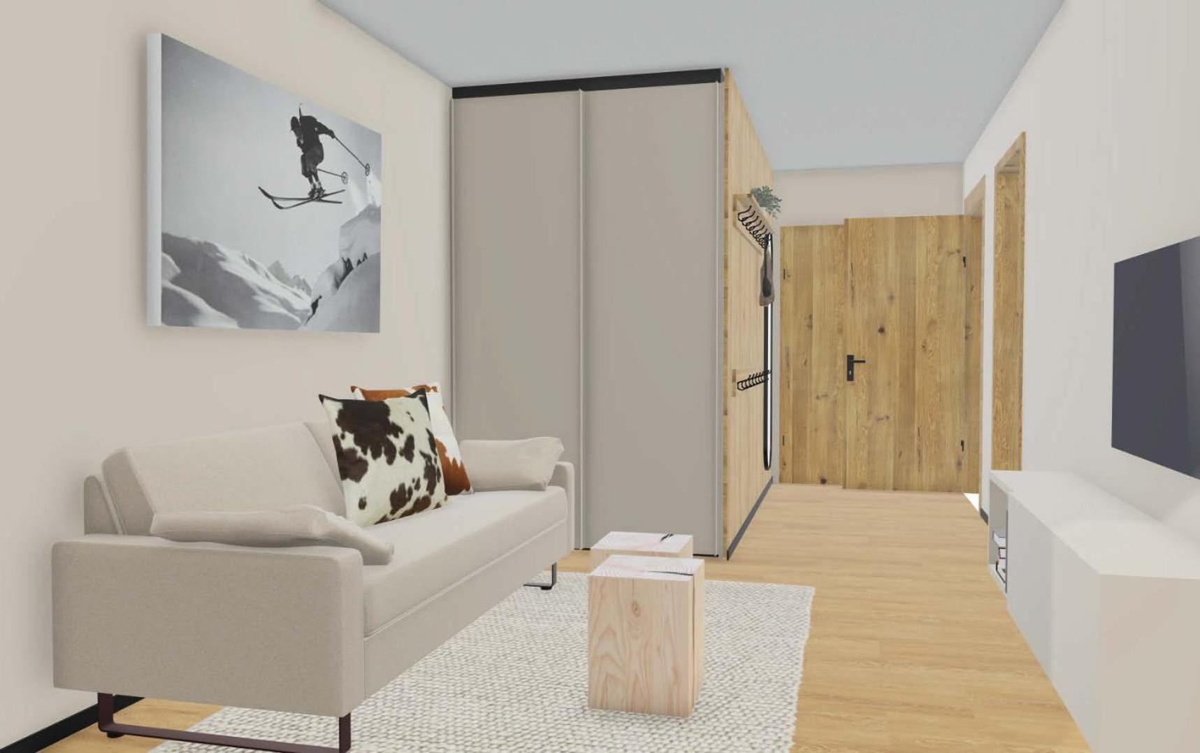One-Bedroom Apartment with Terrace photo 3