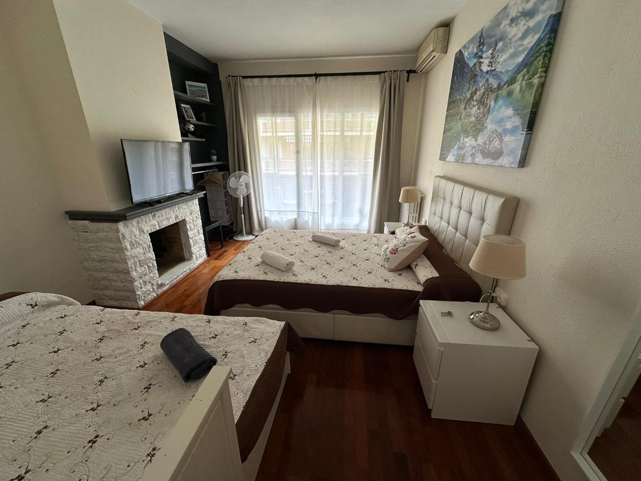 Habitación Cuádruple con Balcón