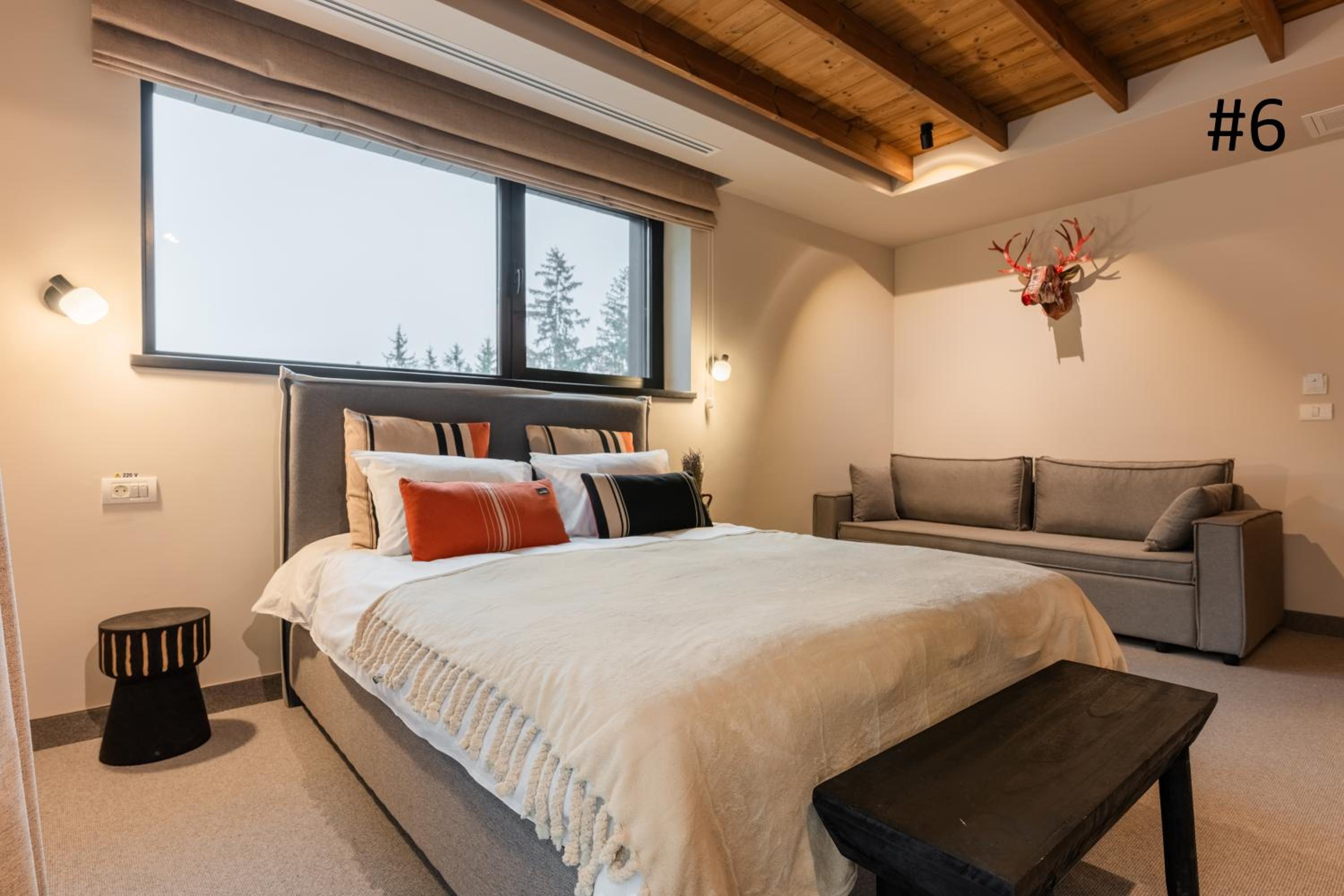 Premium Double Room- Forest View with Balcony
