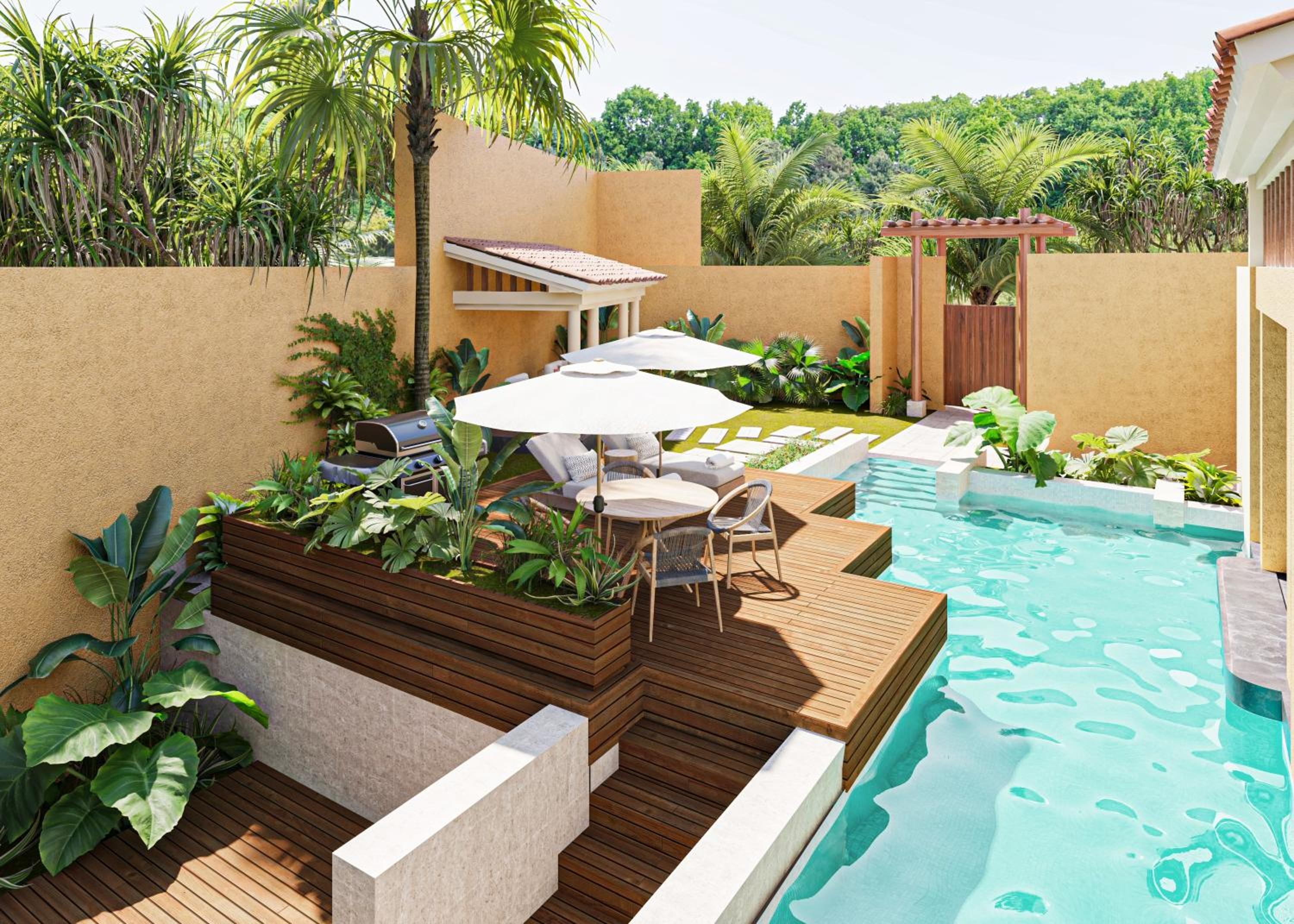 Lagoon & Sunset Rooftop Pool Villa thumbnail 5