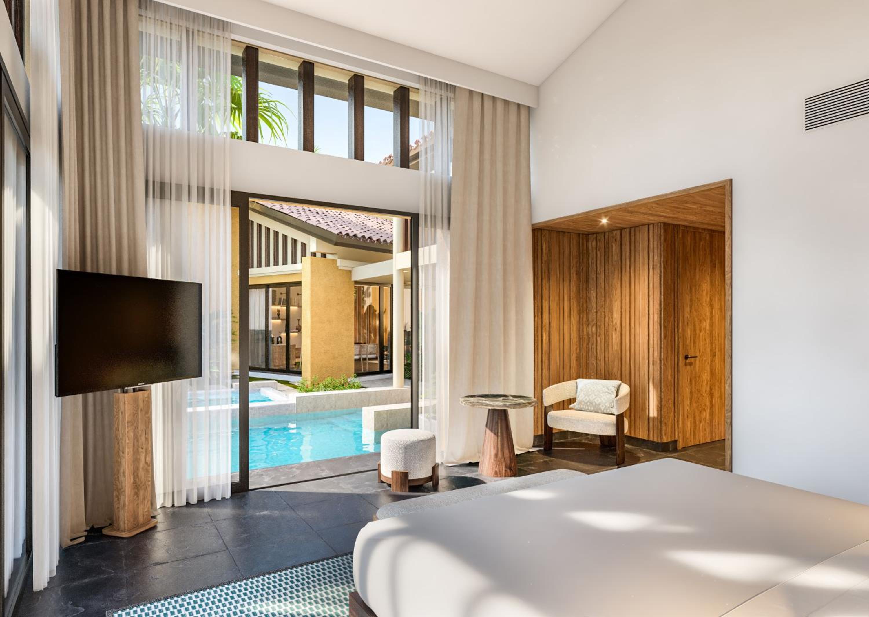 Deluxe Pool Villa with Living Room