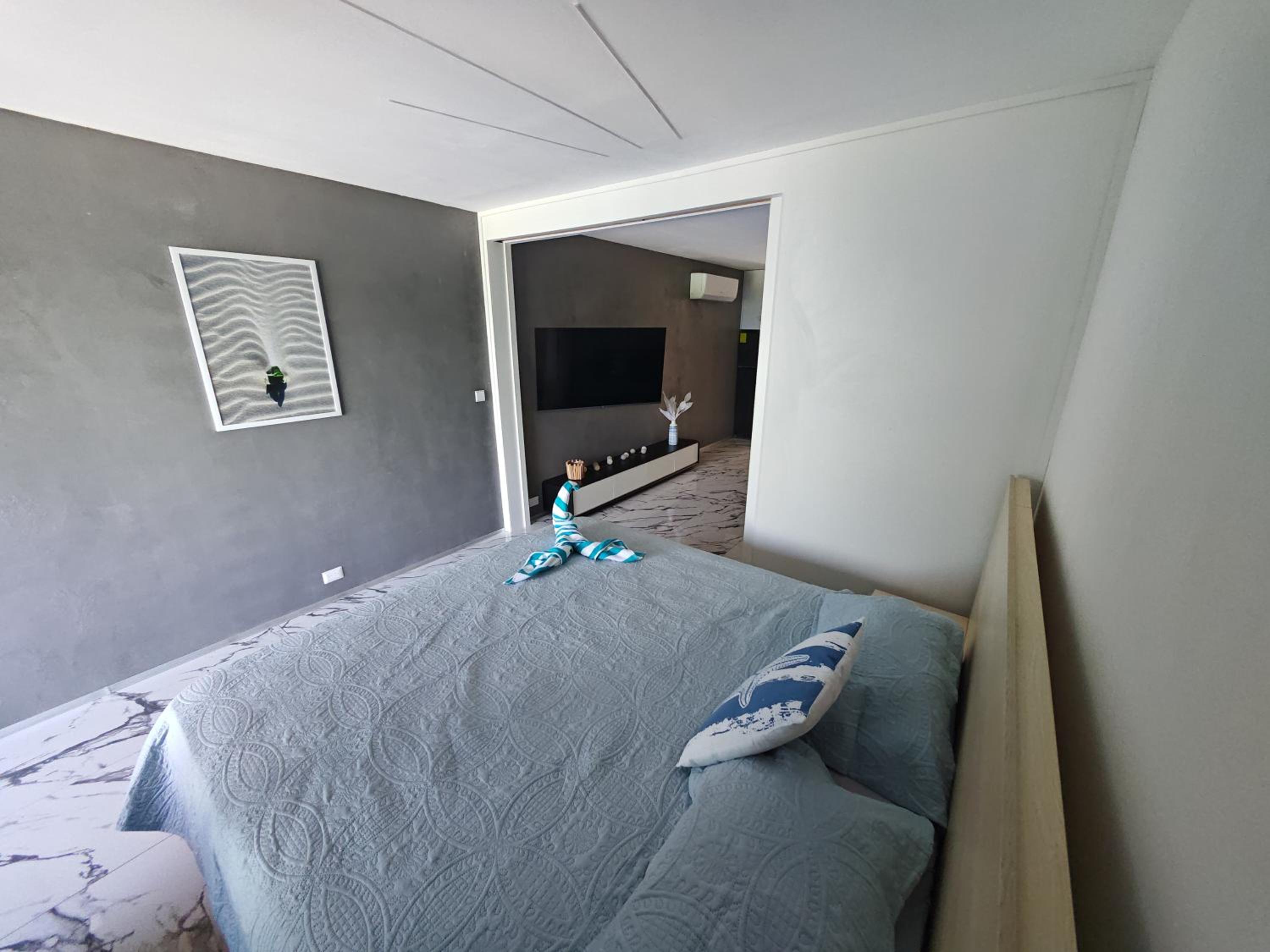 One-Bedroom Apartment with Pool View