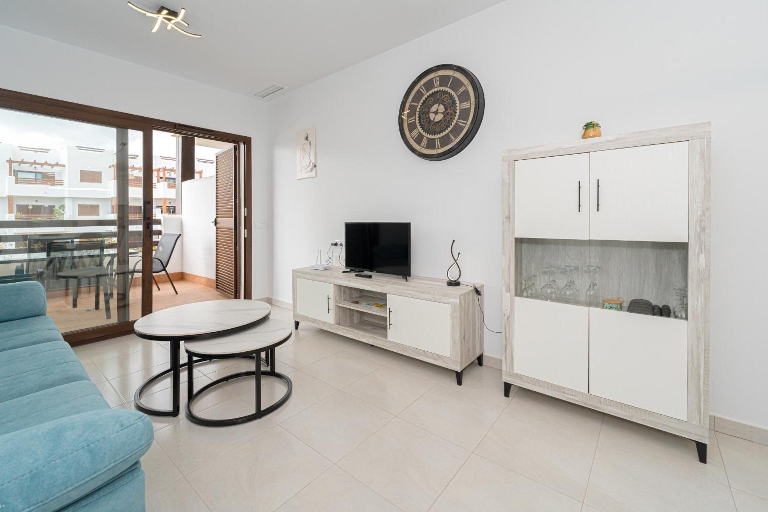 Apartamento con vista a la piscina