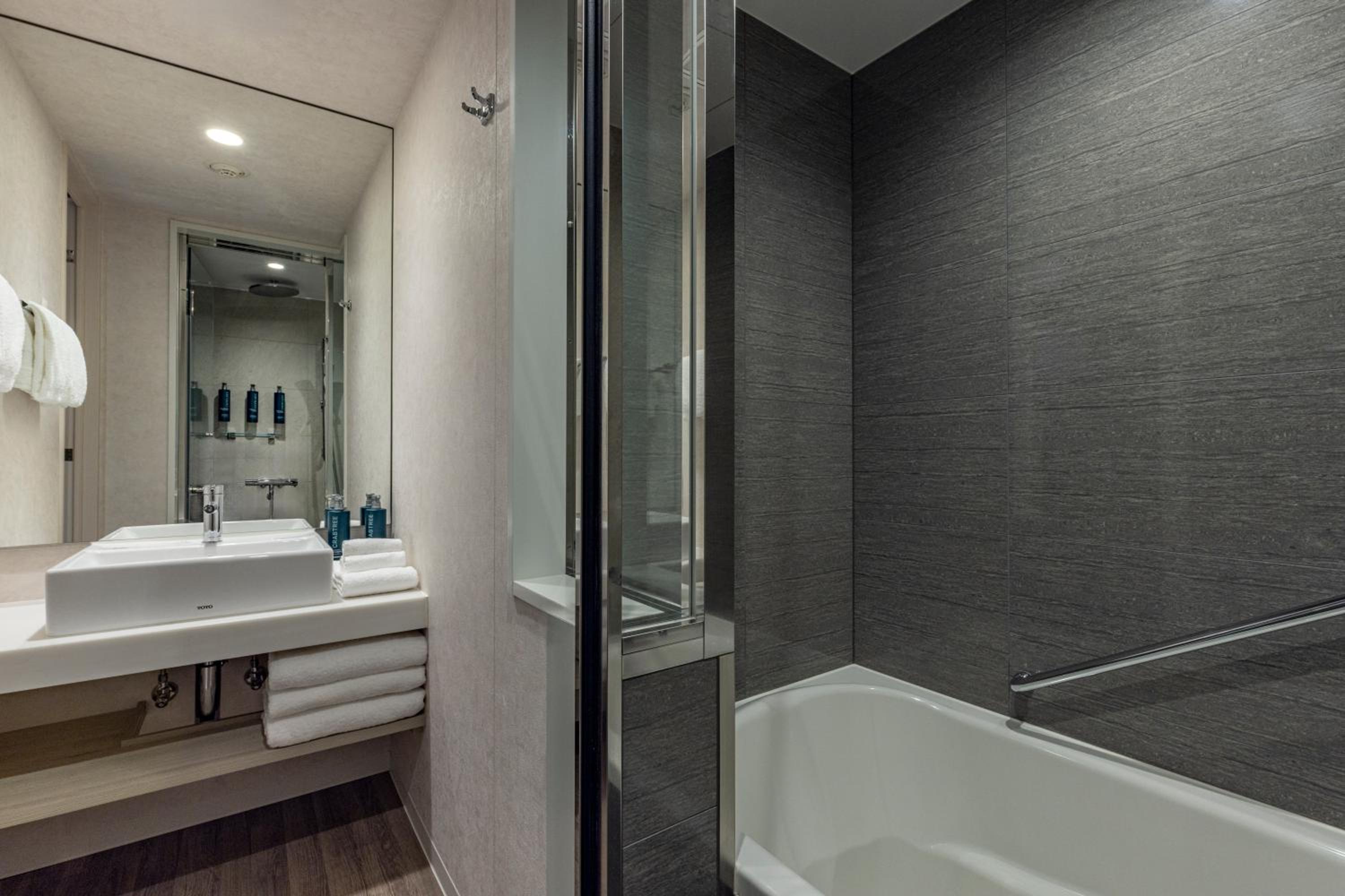 Deluxe Room with One Double Bed and One Single Bed - High Floor photo 3