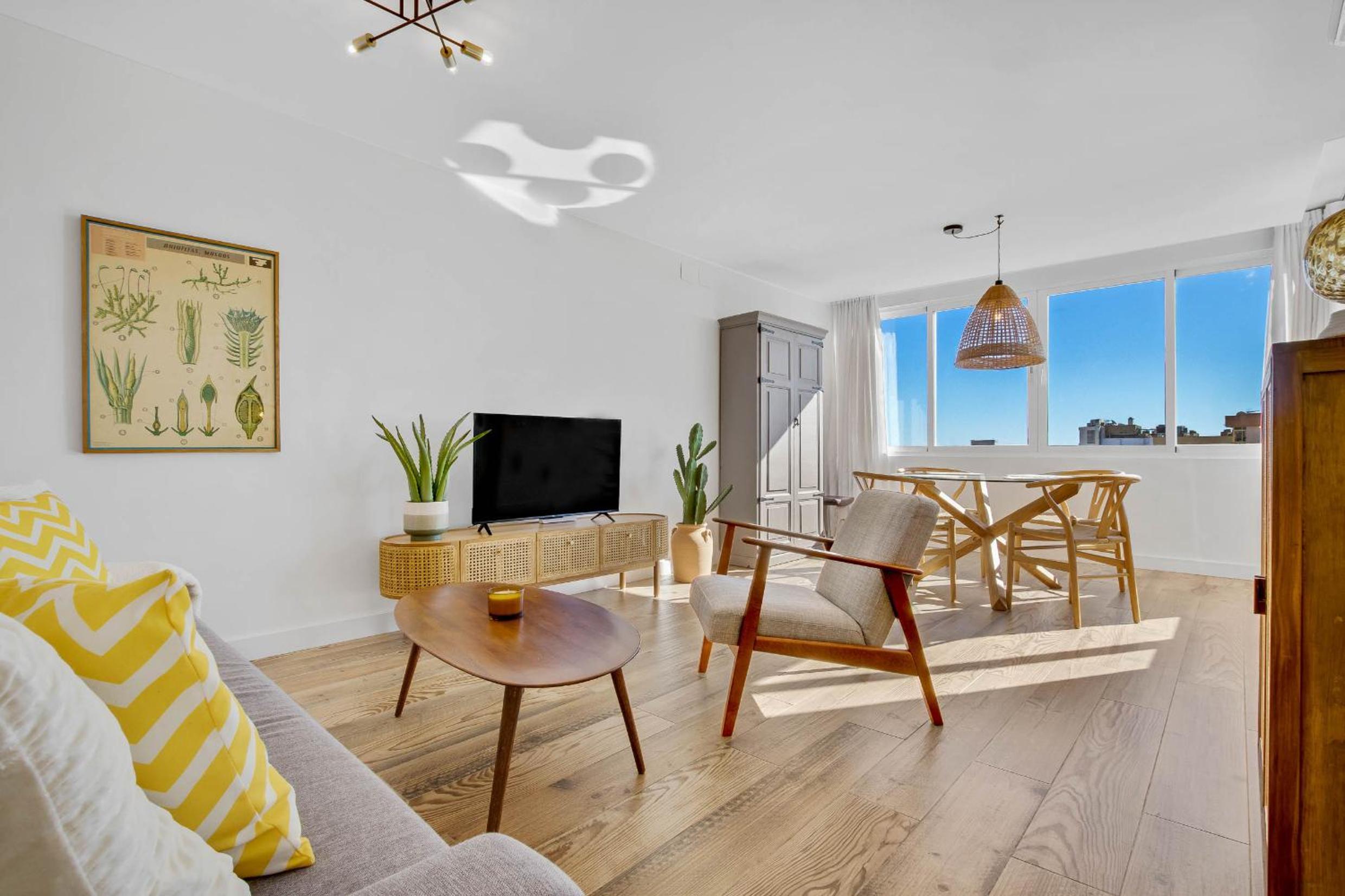 Apartamento con vista al mar