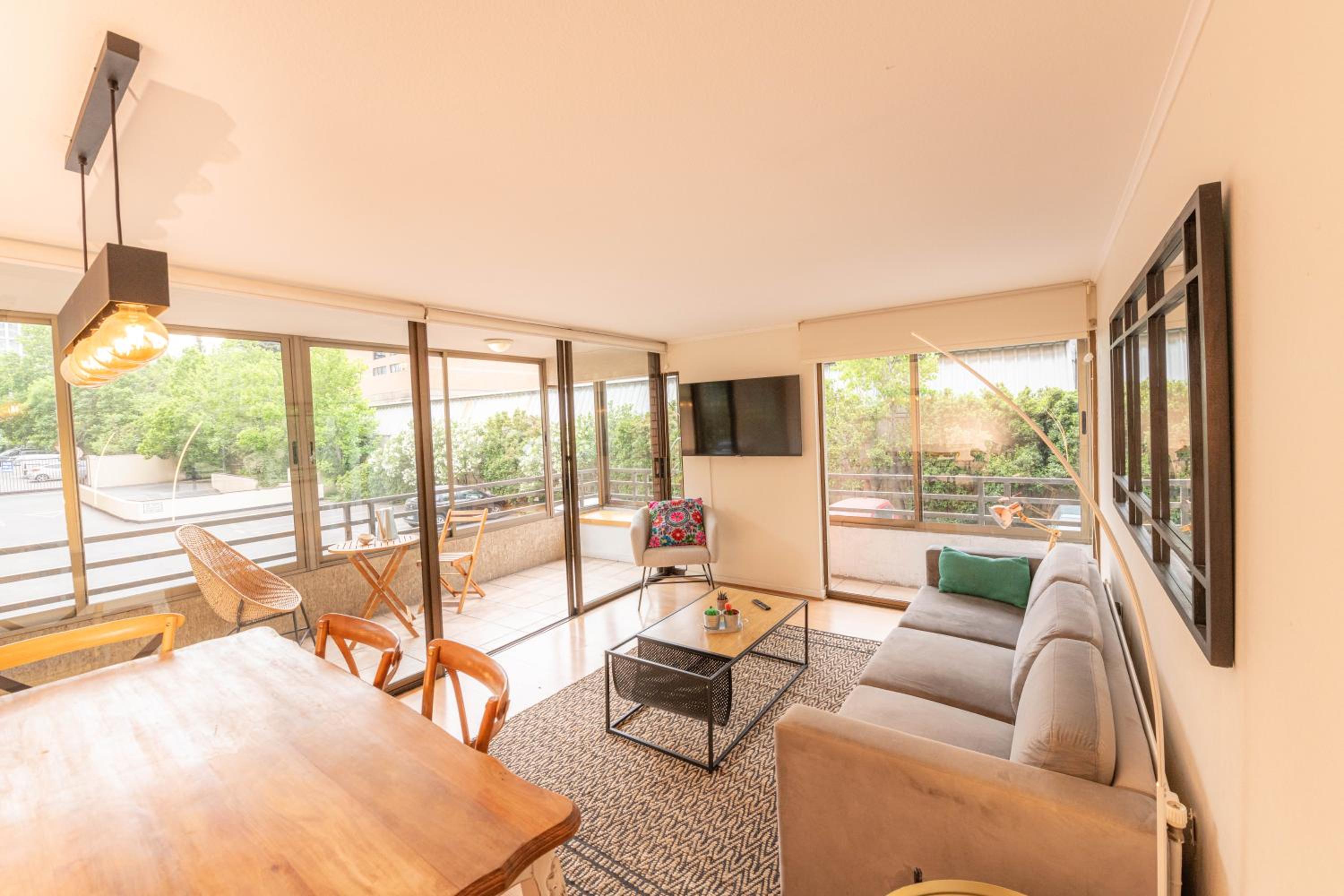 Three-Bedroom Apartment With Balcony