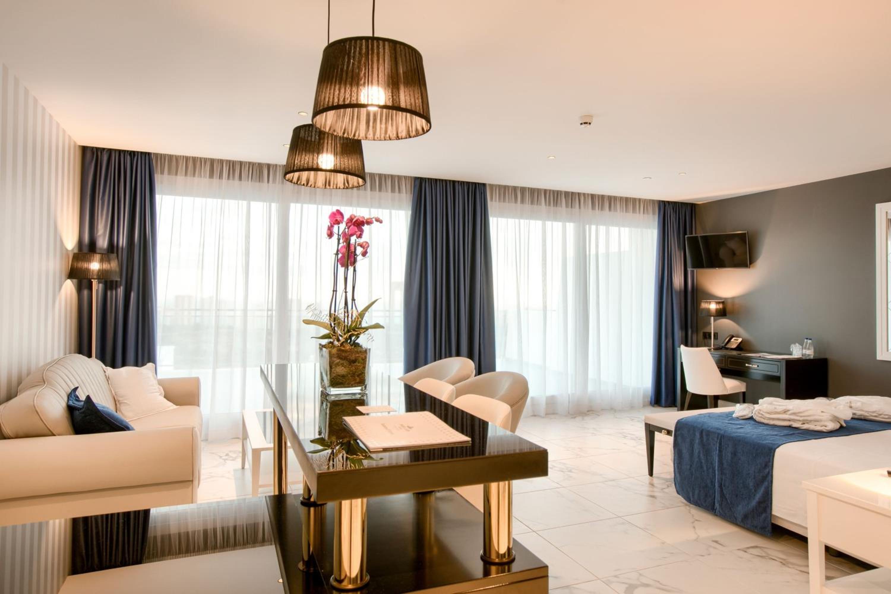 Superior King Room with Sofa Bed and Mountain View