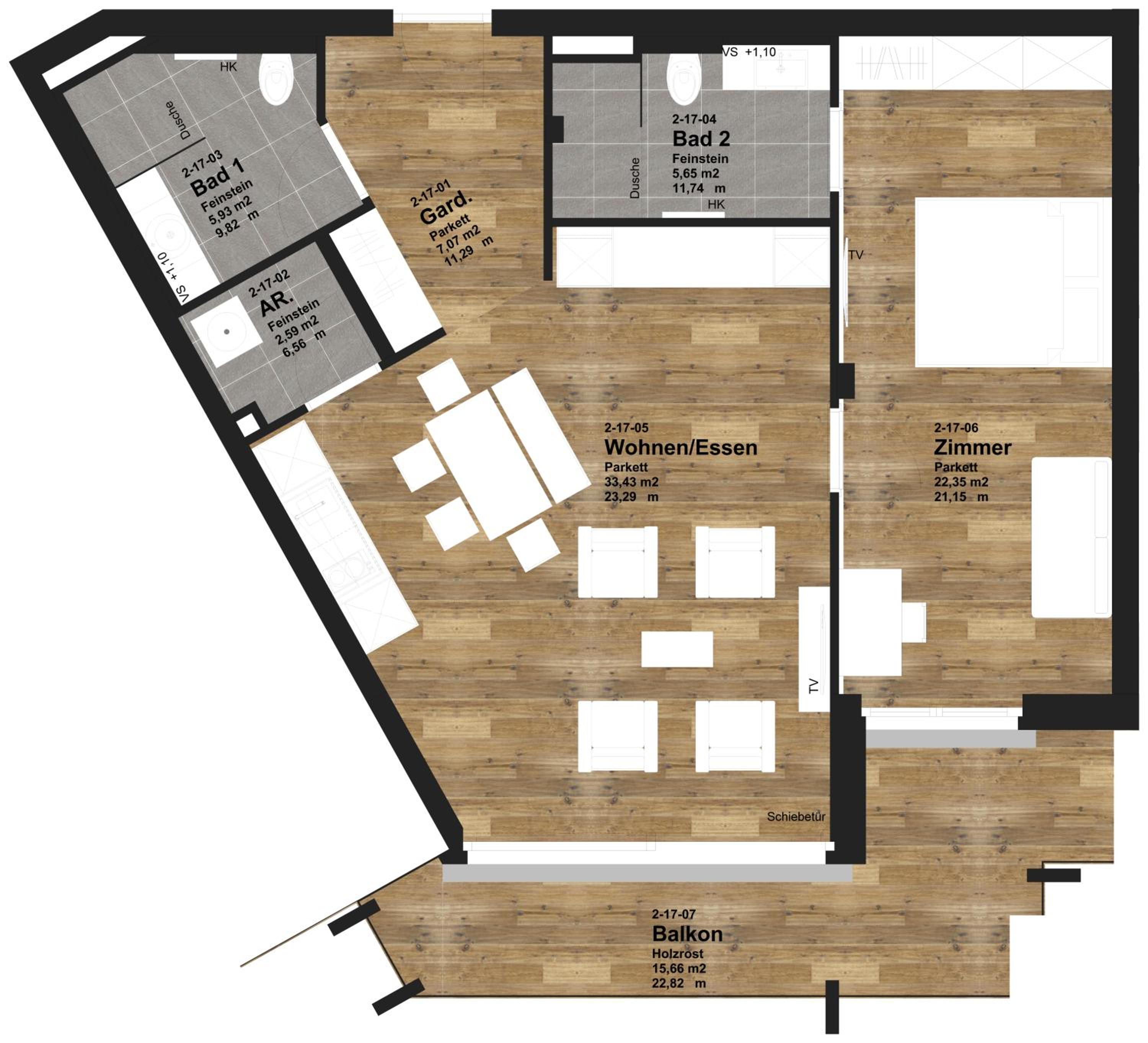 Superior One-Bedroom Apartment