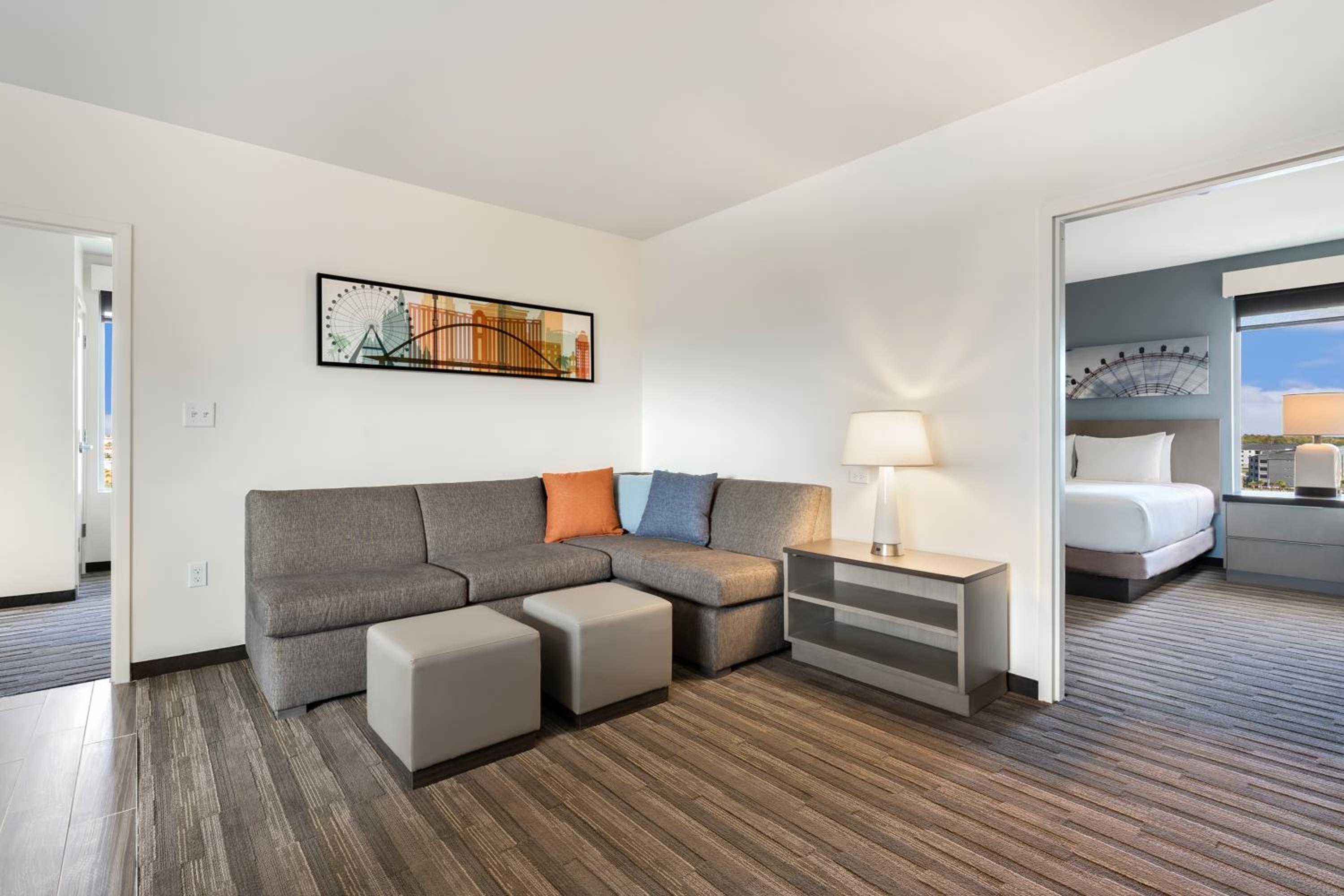 Two-Bedroom Suite with Two King Beds with Kitchen and Sofa Bed