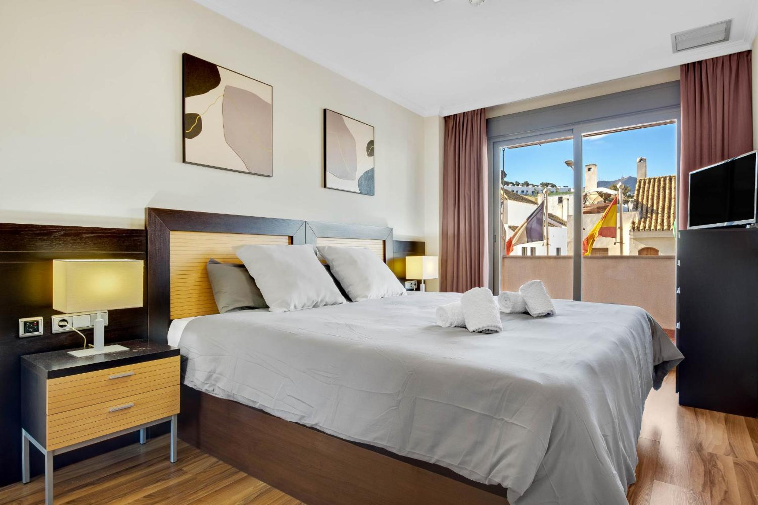 Apartamento de una habitación con terraza