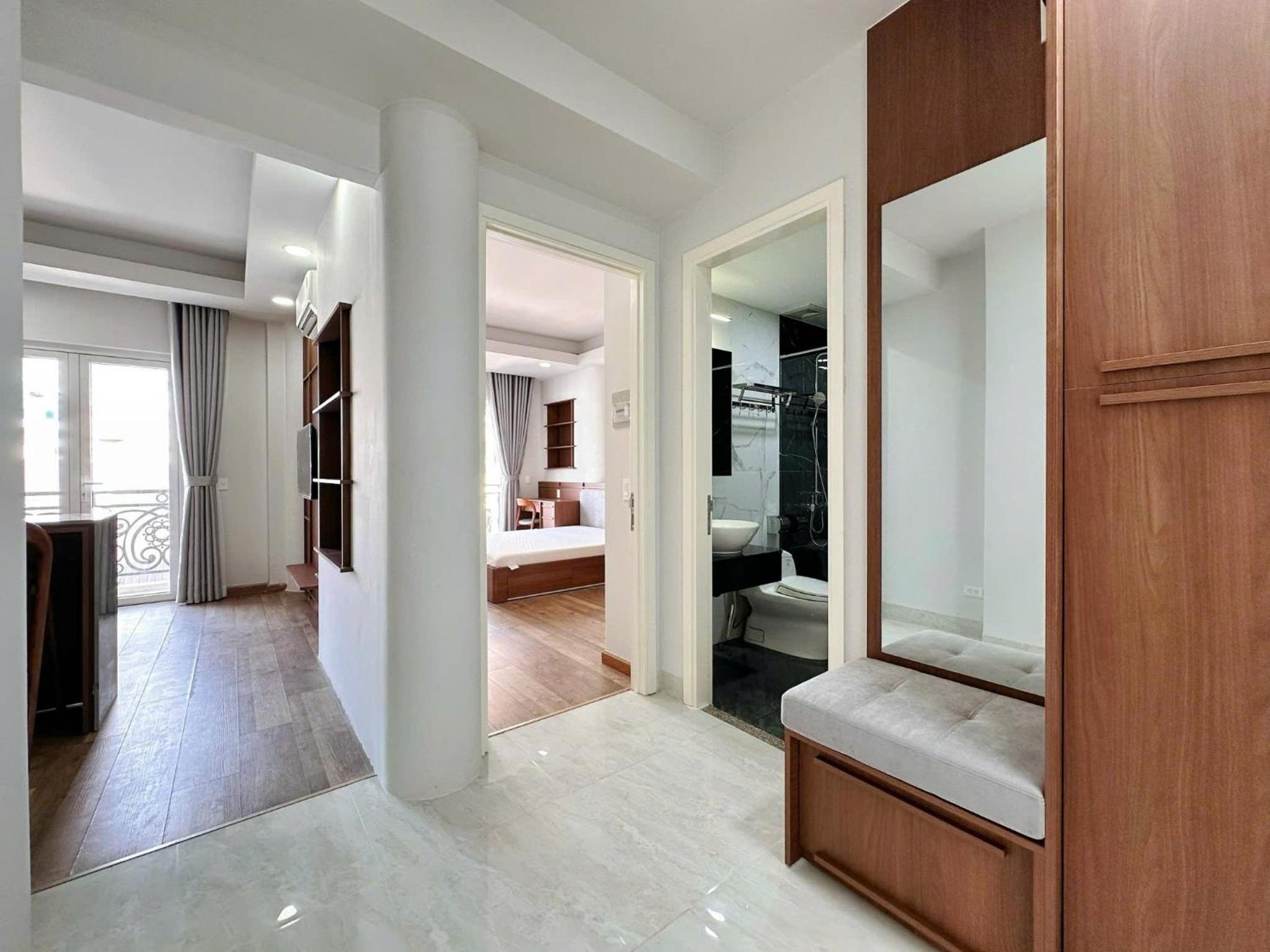 One-Bedroom Apartment with Balcony and City View