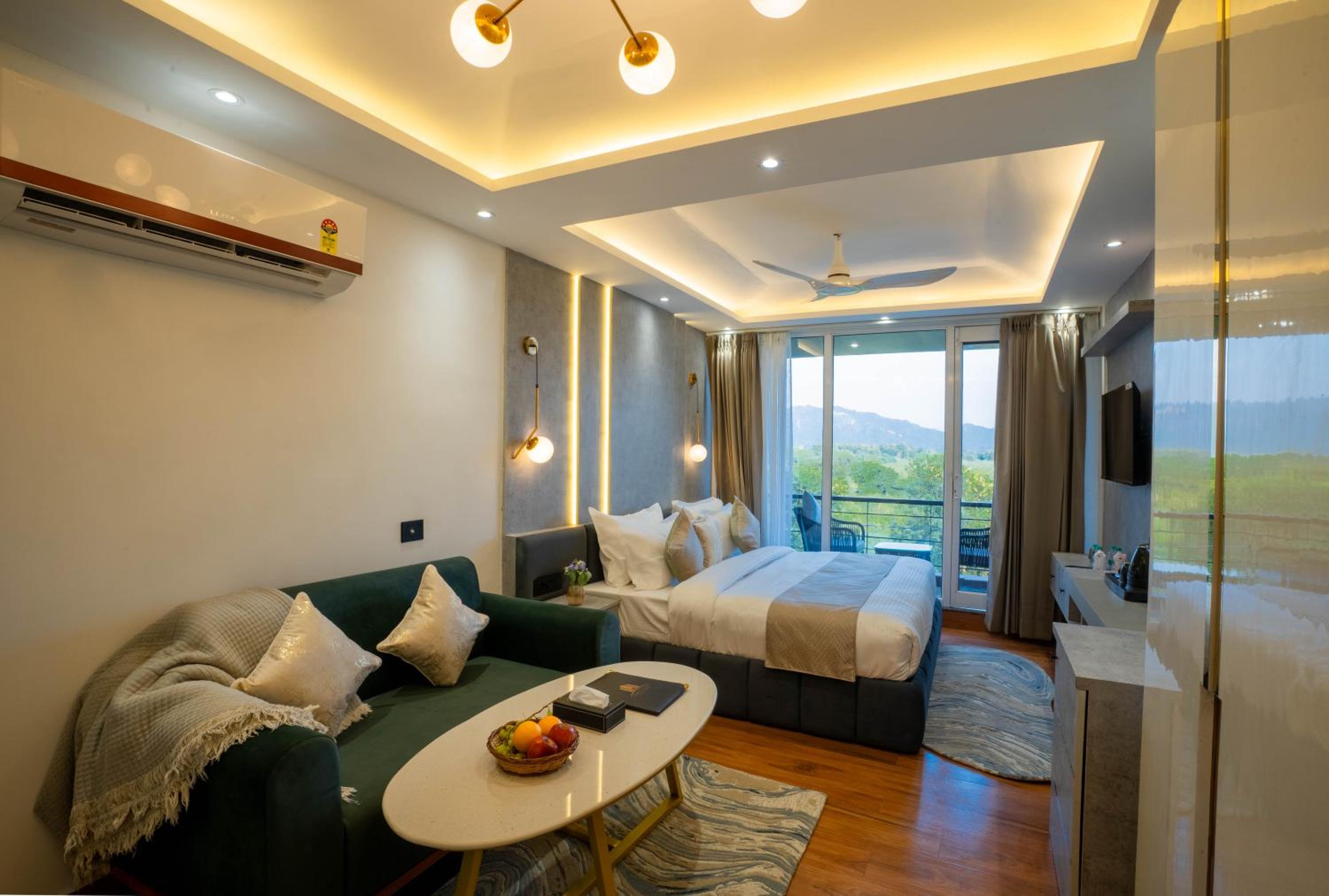 Family Room With Balcony