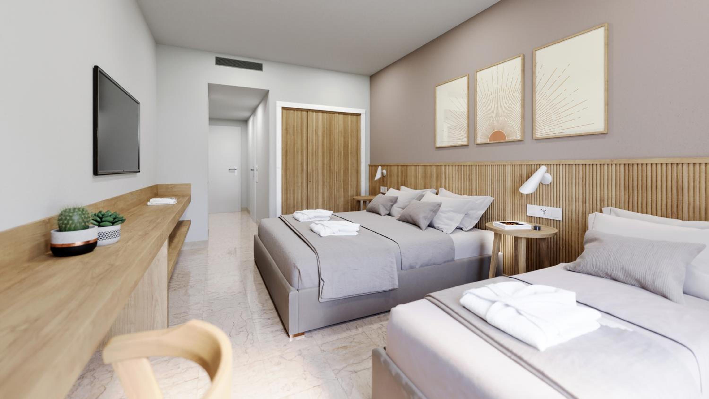 Double/Twin Room with Sharing Pool - Photo 3