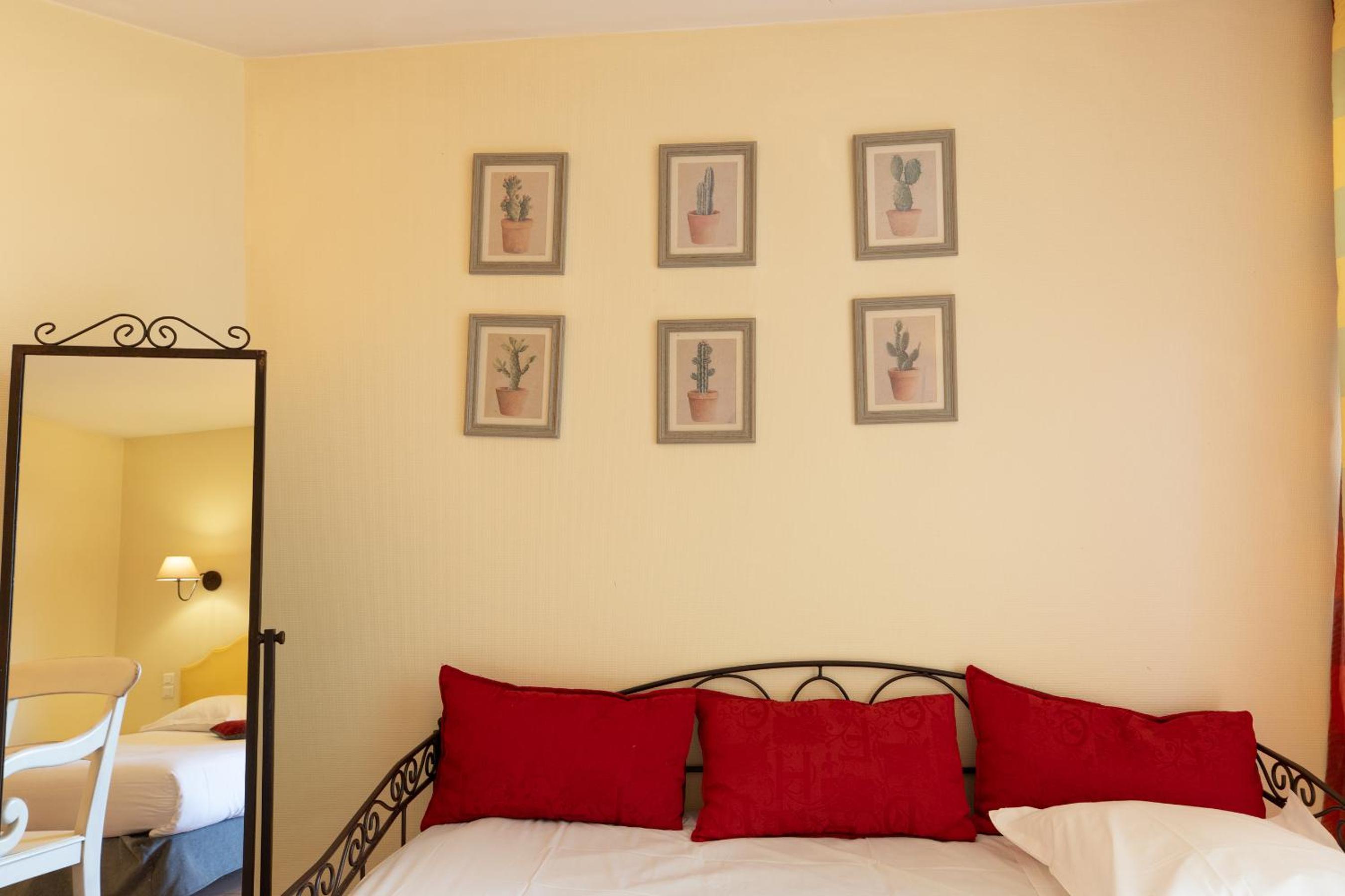 Standard Triple Room with King and Single Bed - Private Patio