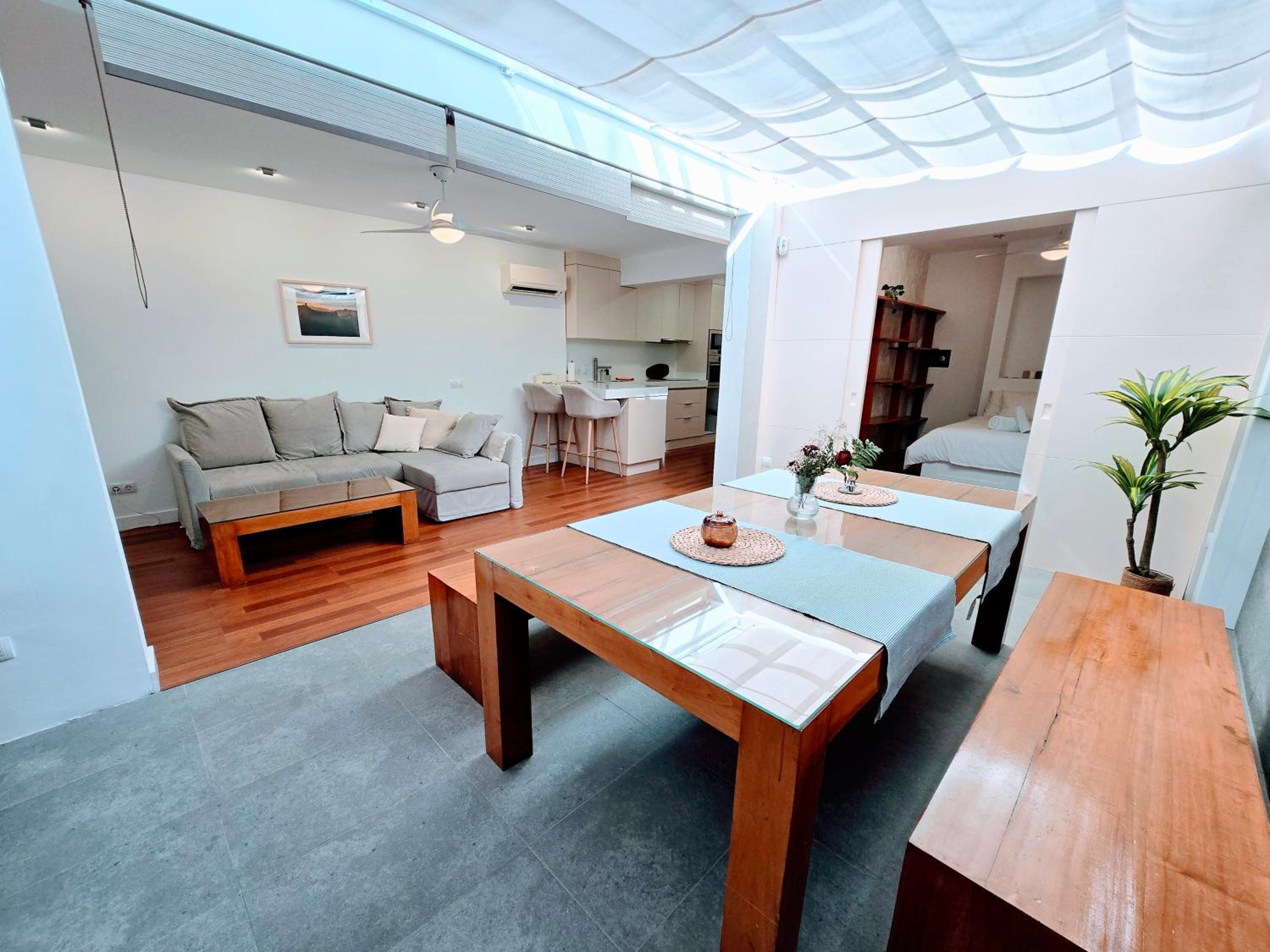 Apartamento de dos habitaciones