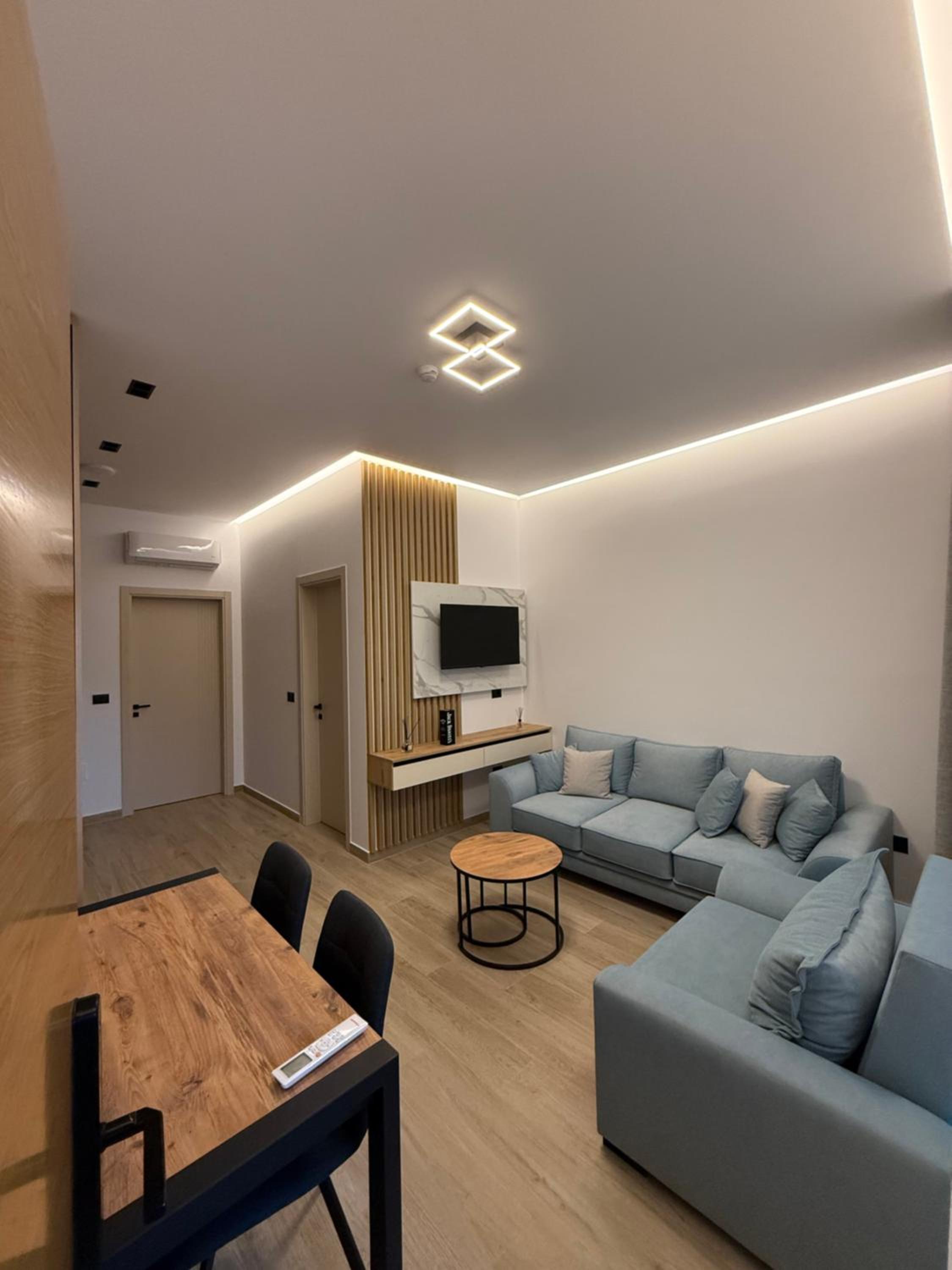 Deluxe One-Bedroom Apartment with Garden View