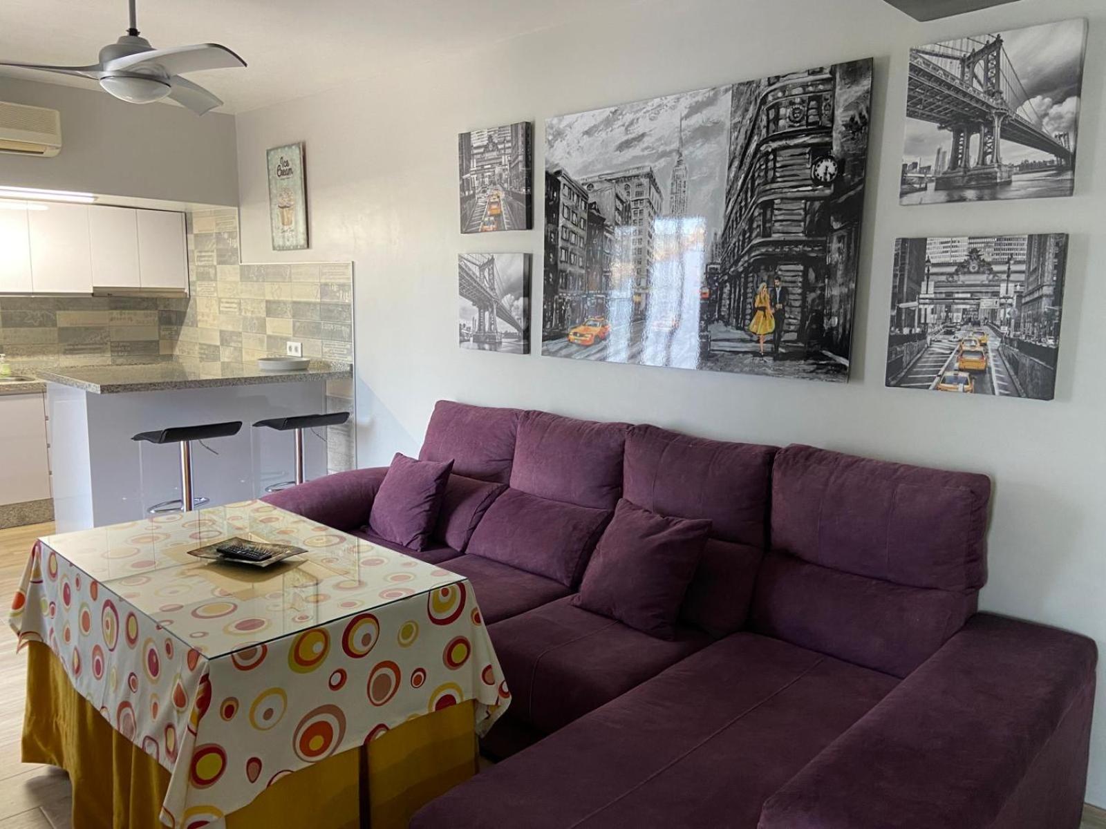 Apartamento de dos habitaciones