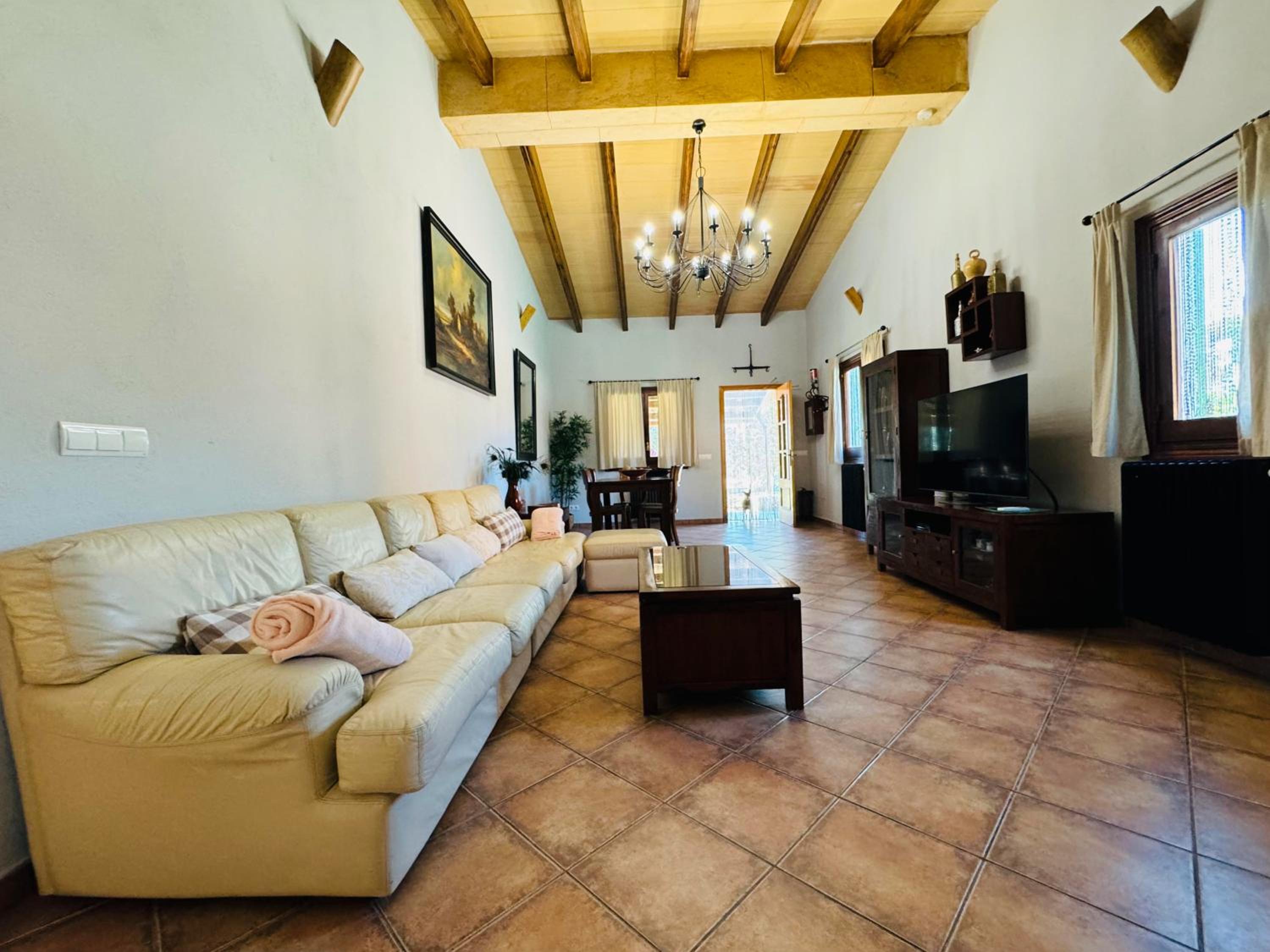 Villa con vistas al jardín