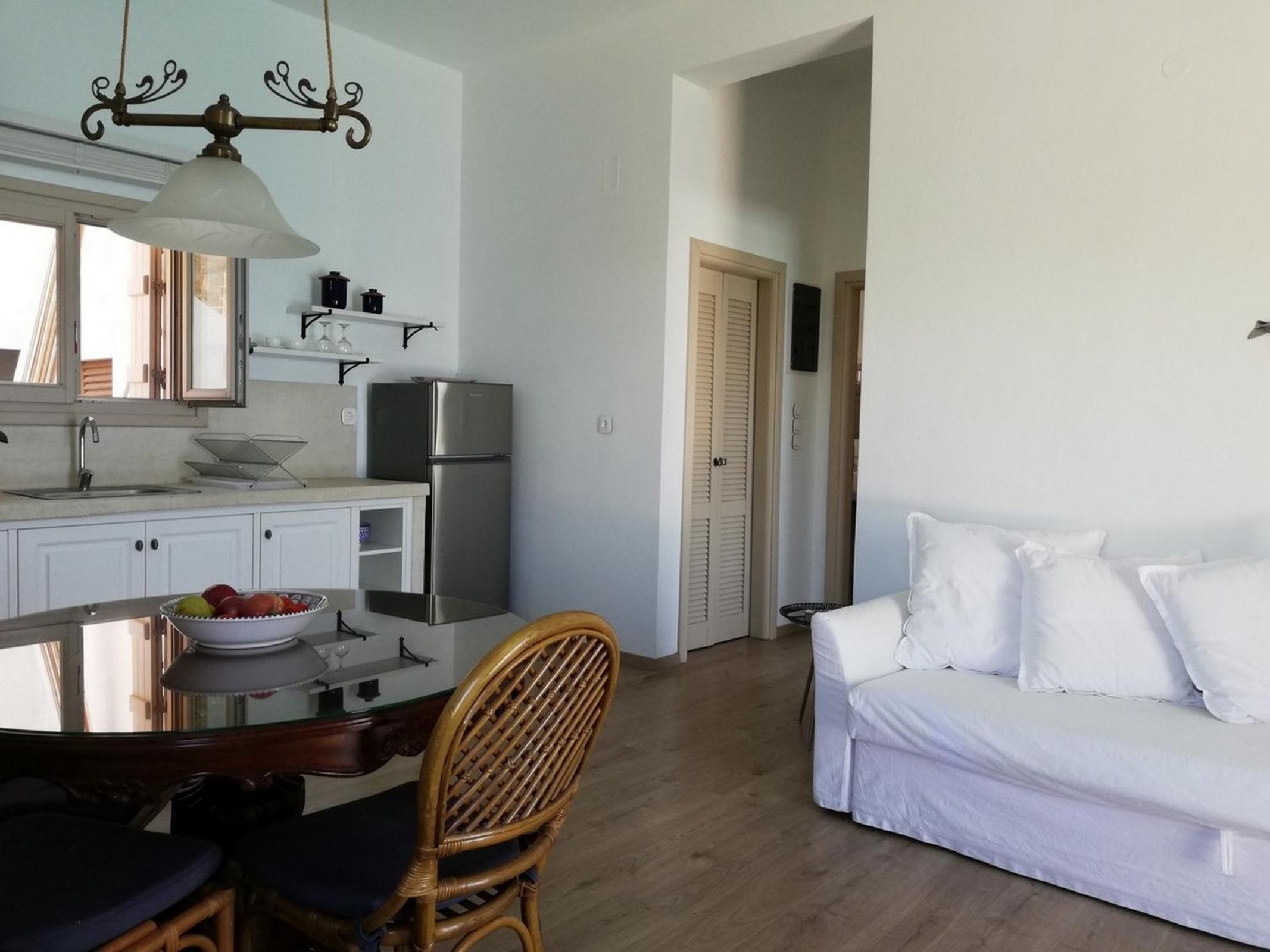 Apartment mit Pool und Panoramablick auf das Meer