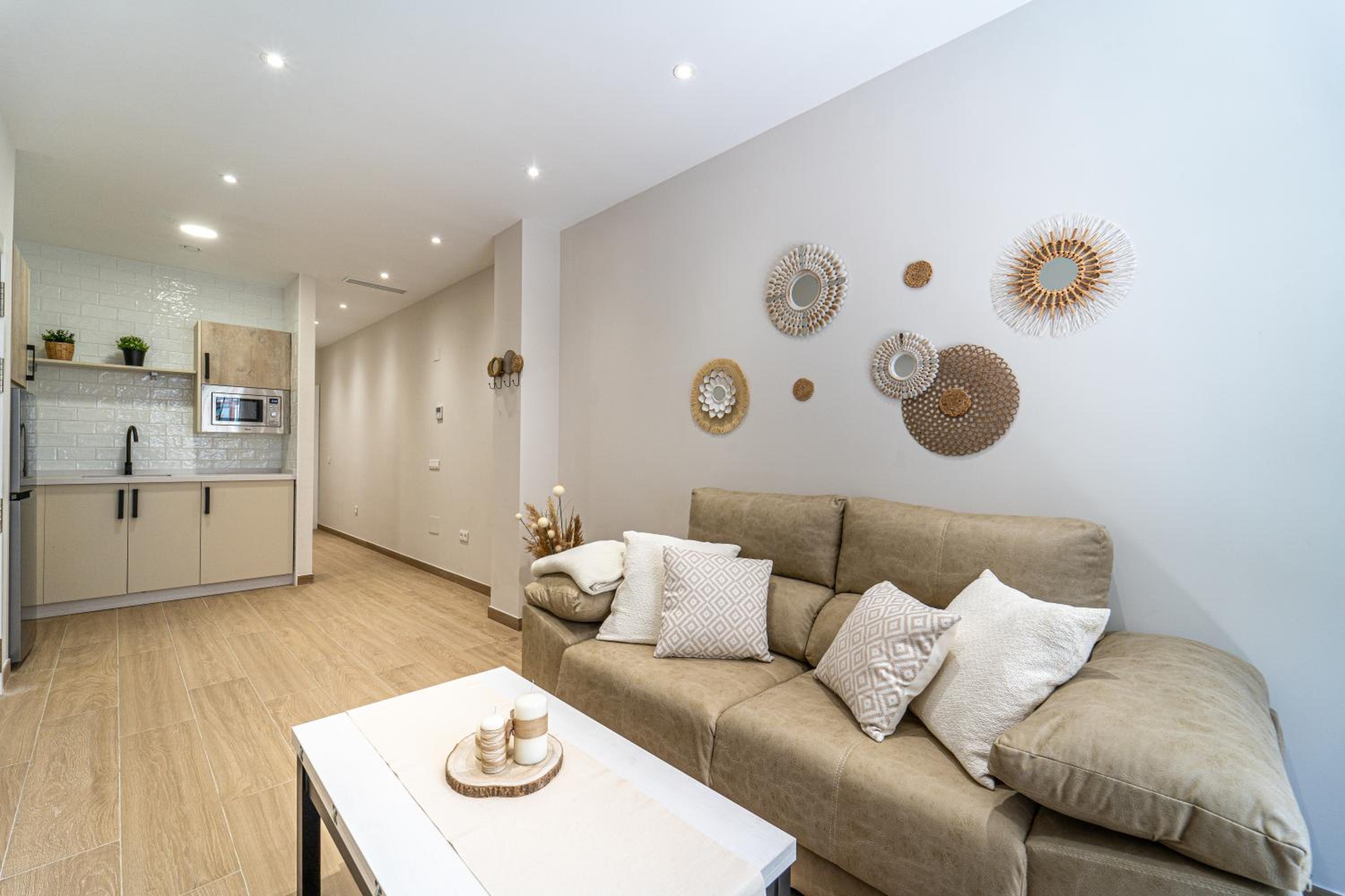 Apartamento de dos habitaciones