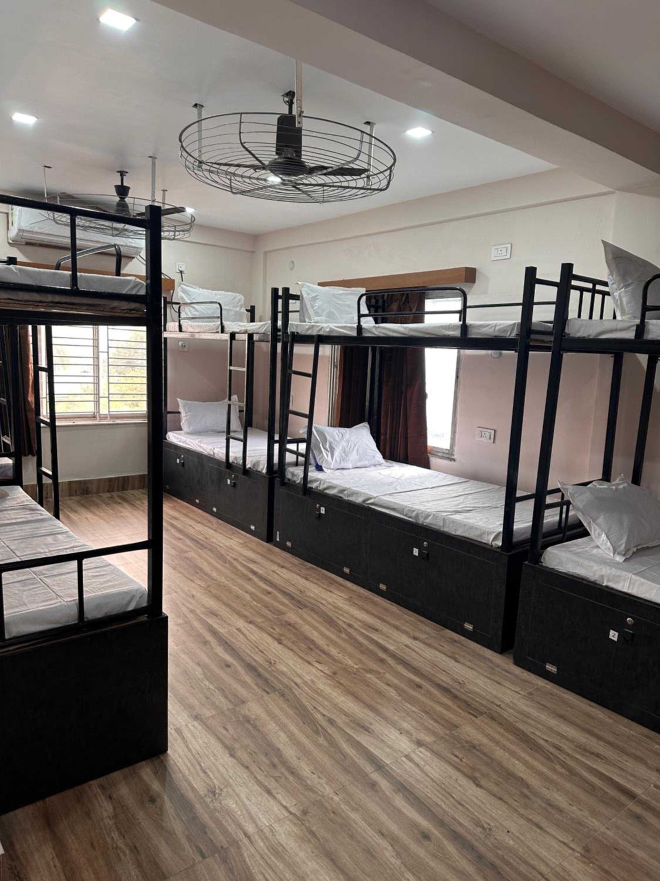 Single Bed in Male Dormitory Room