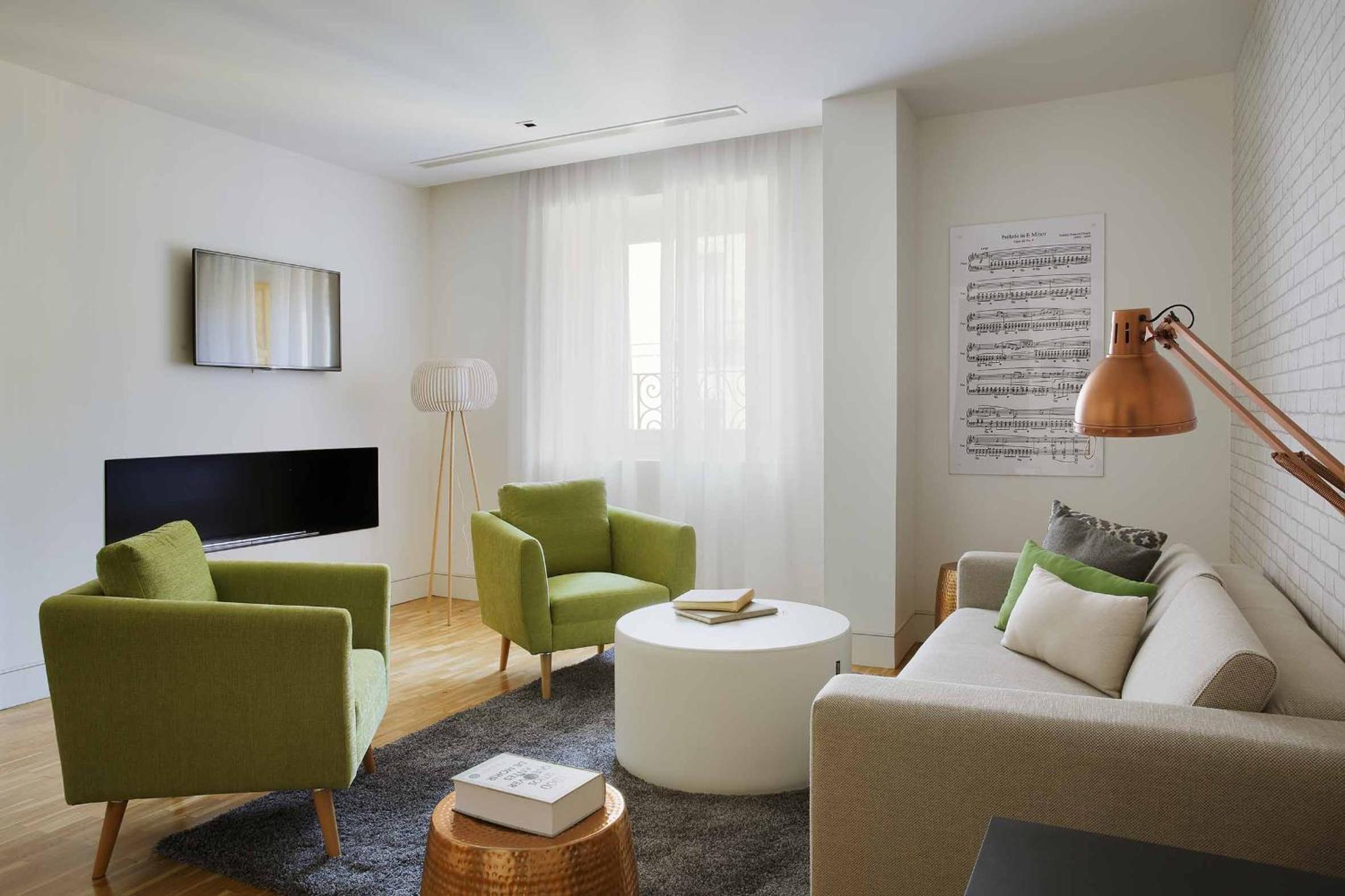 Apartamento de una habitación superior