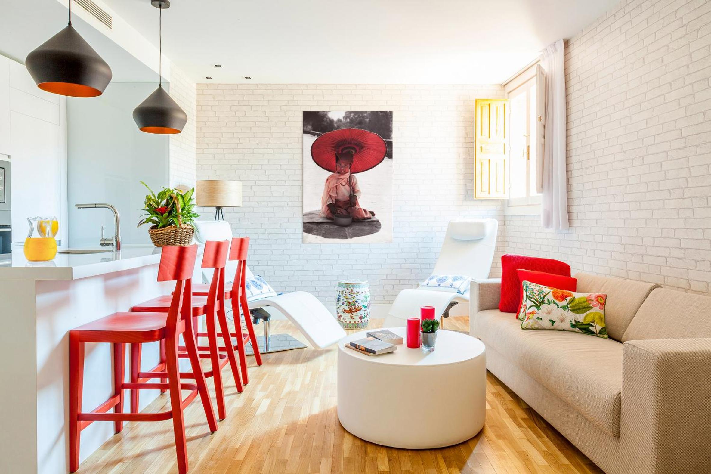 Apartamento de una habitación superior