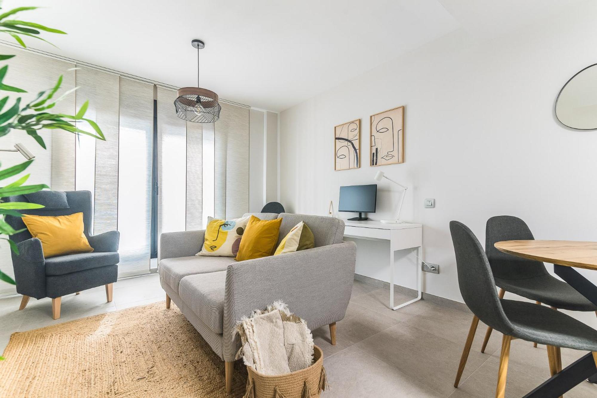 Apartamento de dos habitaciones