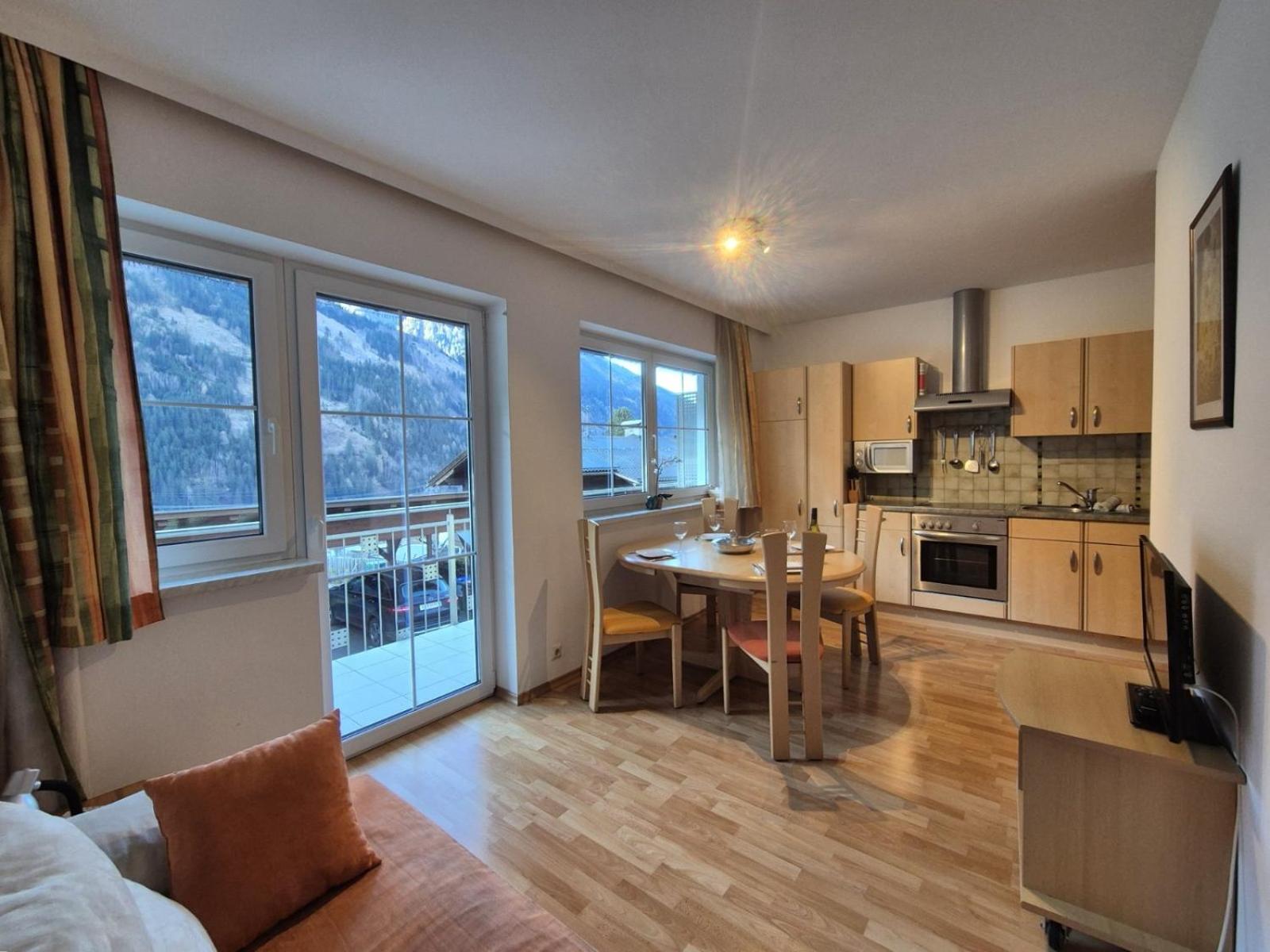 One-Bedroom Apartment with Balcony and Terrace
