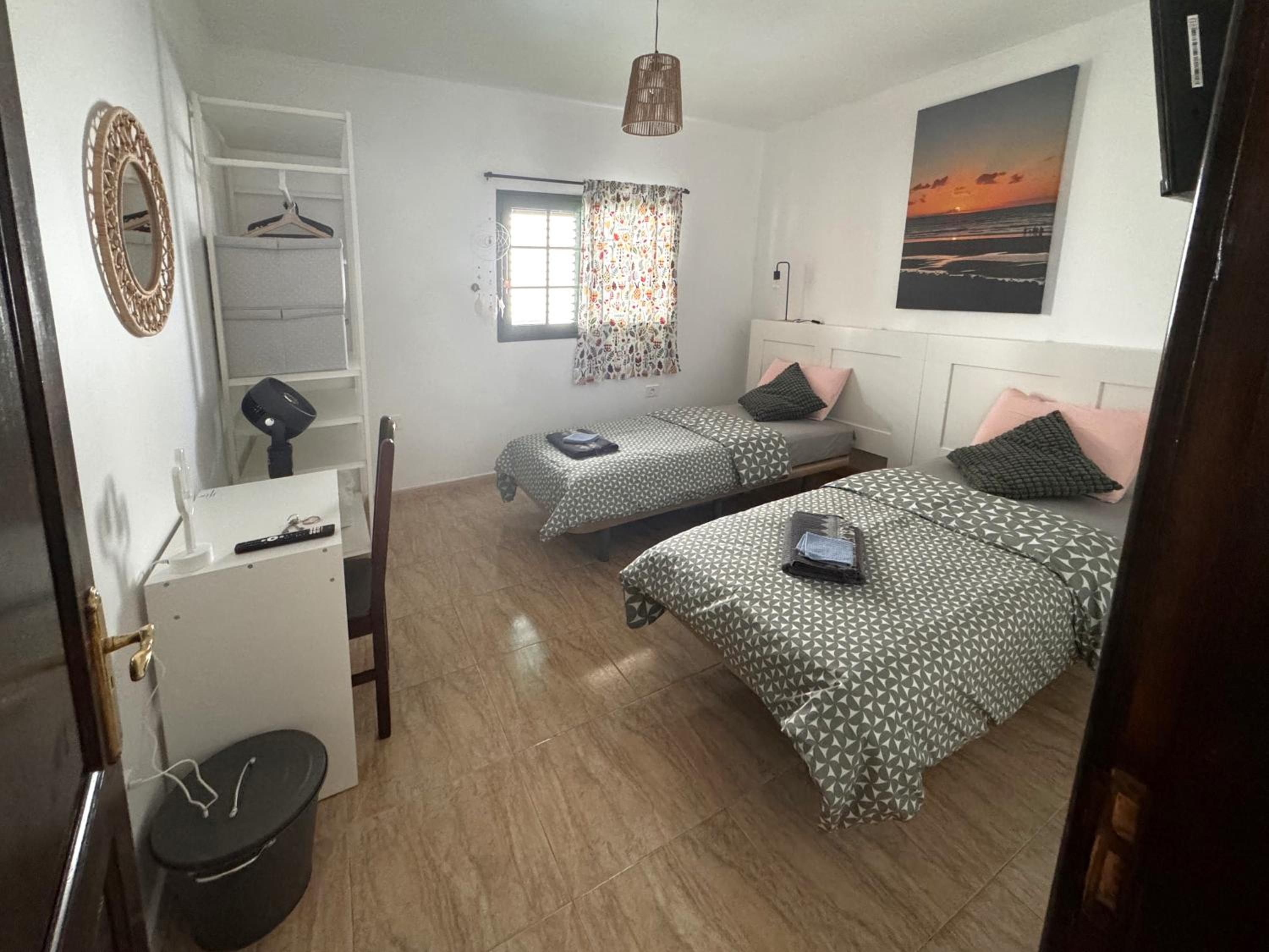 Habitación Doble o con Dos Camas con Baño Privado Externo